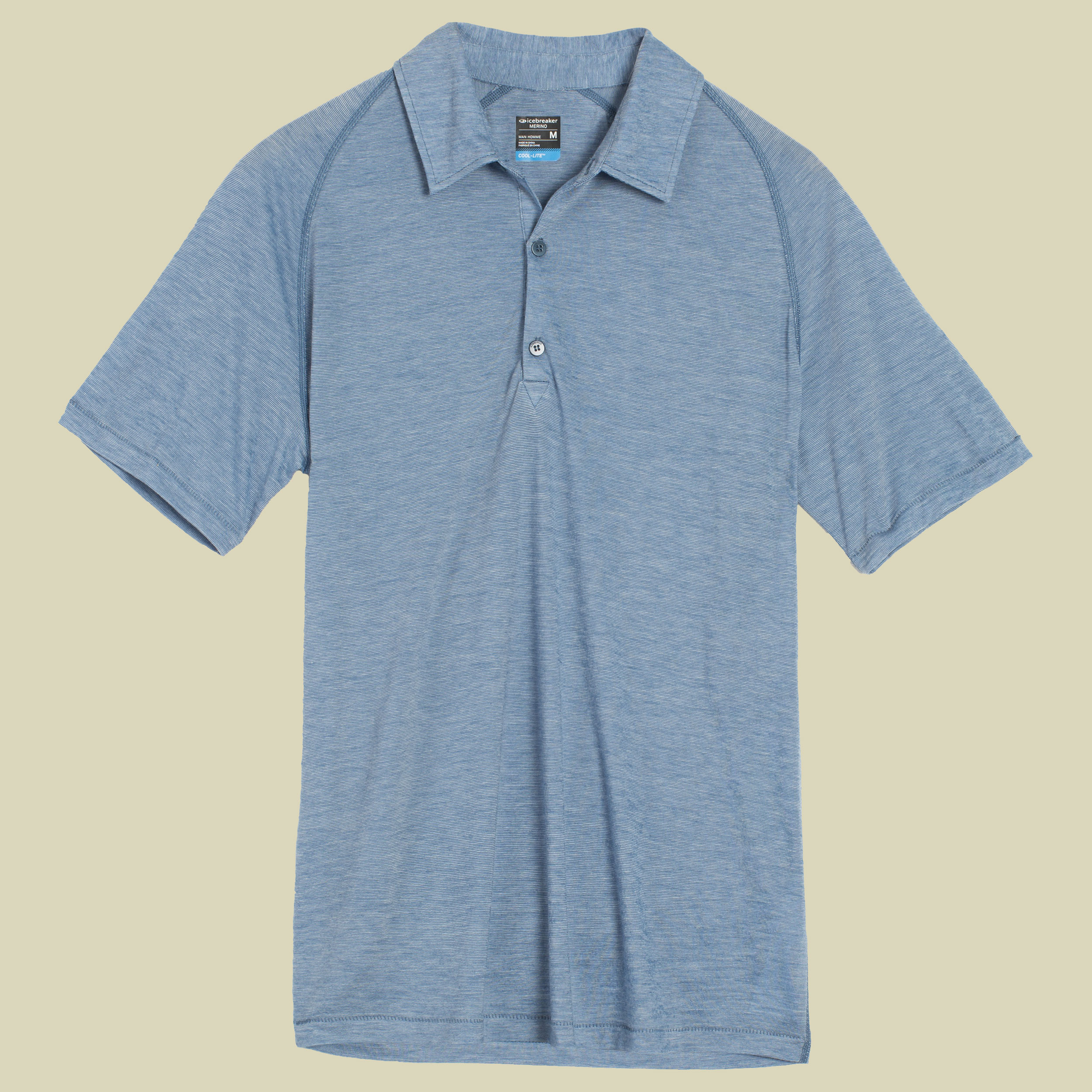 Sphere SS Polo Stripe Men Größe S Farbe shore/snow