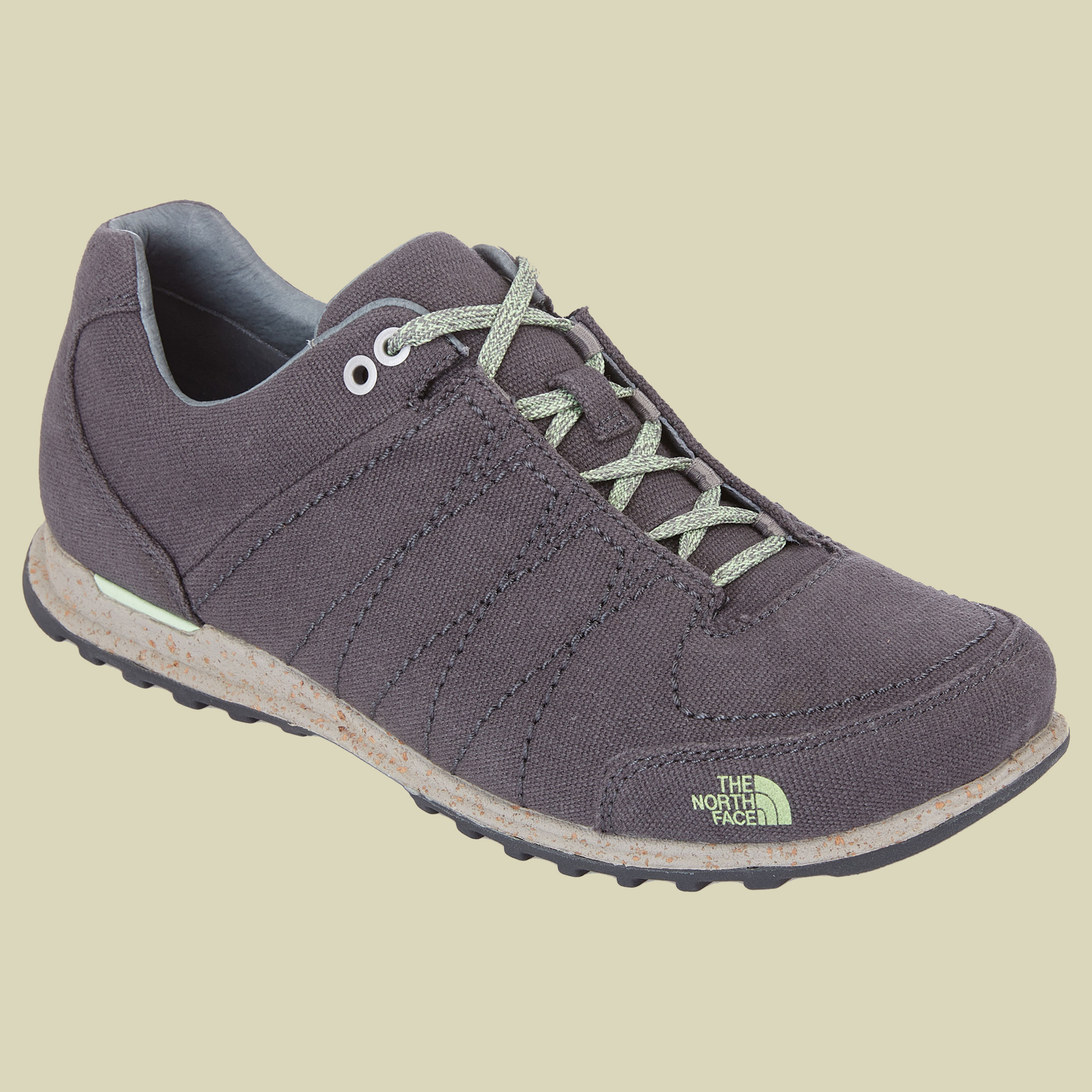 Hedgehog Mountain Sneaker Canvas Women Größe UK 10 Farbe dark shadow grey/paradise green