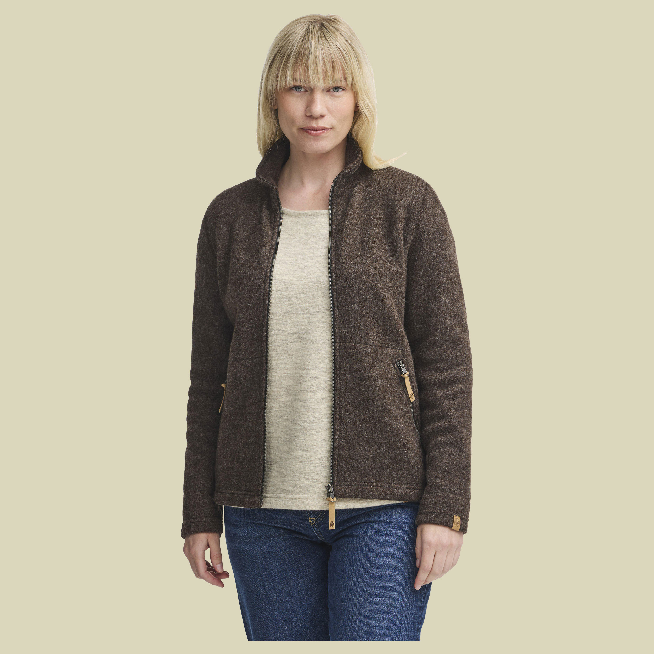 NLS Twig Full Zip Women 44 chocolate