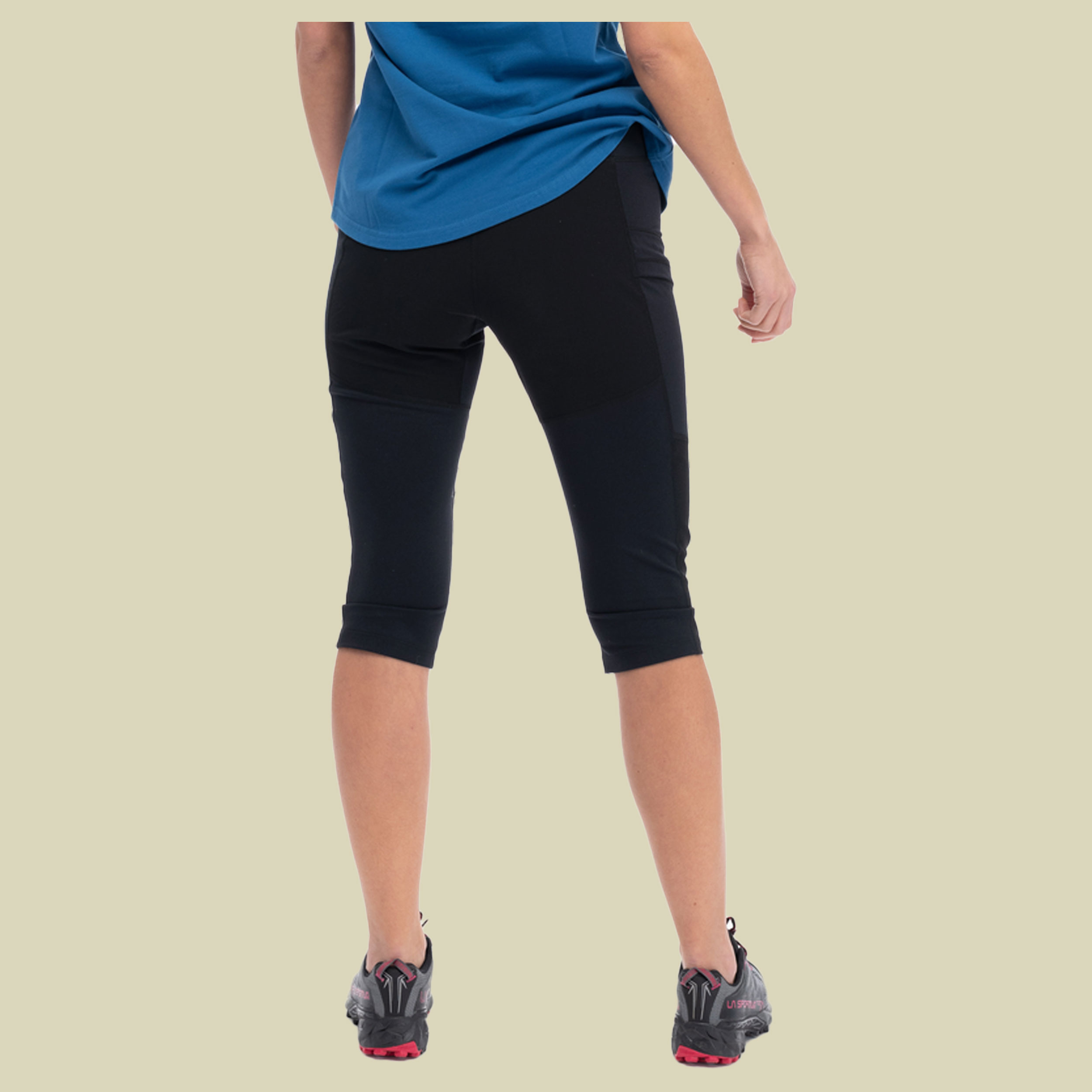 Floyen ¾ Outdoor Tights Women Größe L  Farbe black