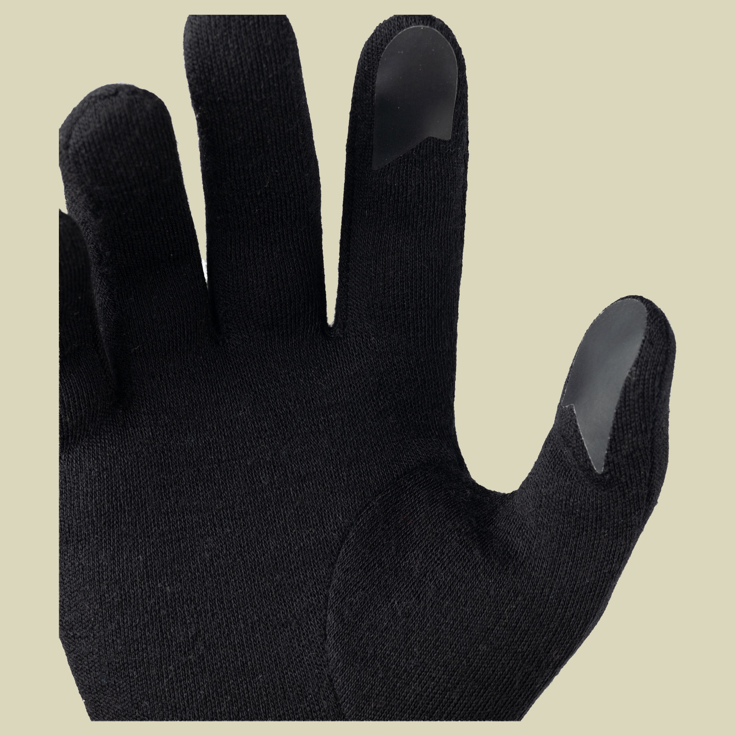 Merino Midweight Gloves L schwarz - GW black