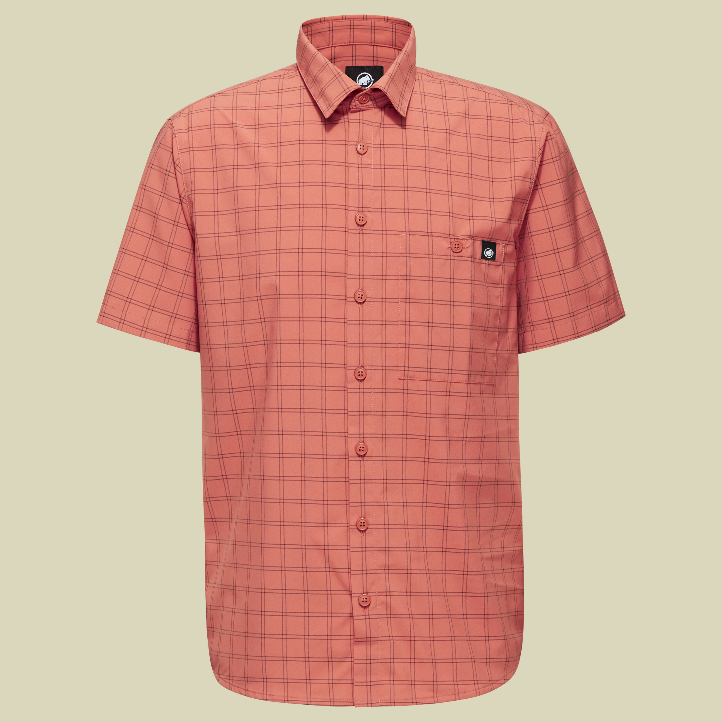 Lenni Shirt Men L orange - brick-black