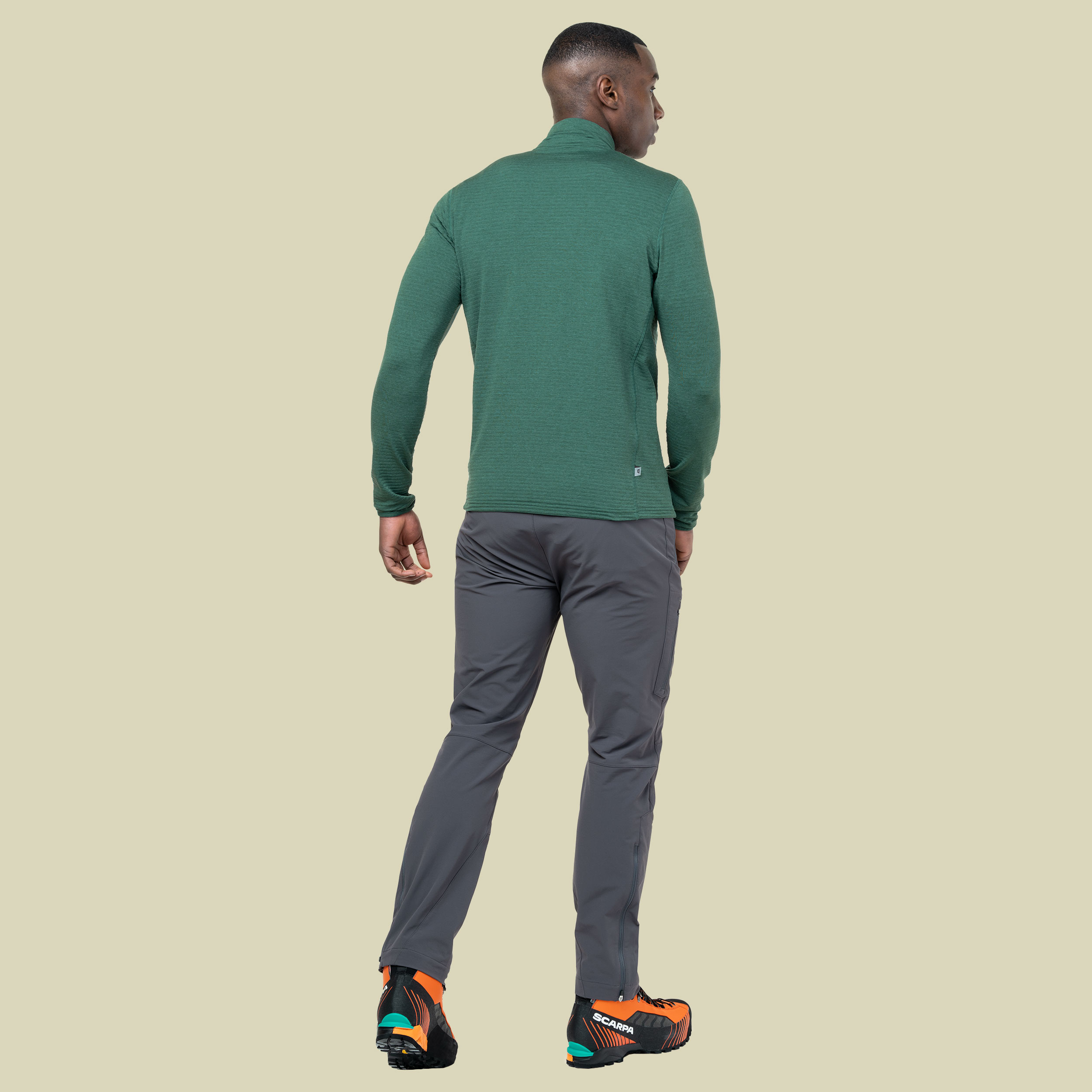 Ibex Mountain Pant Men 34 grau - anvil grey