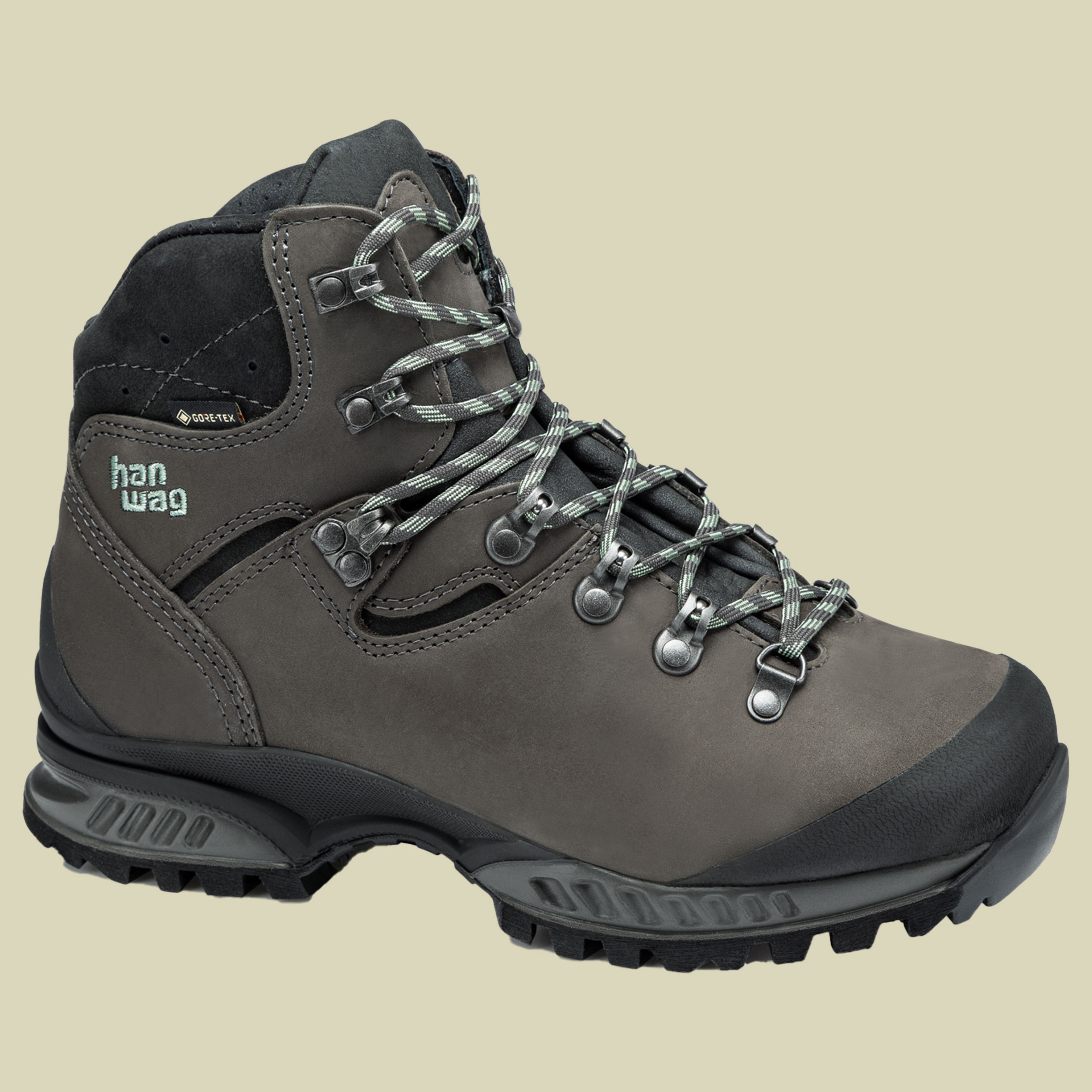 Tatra II Wide Lady GTX grau UK 8,5 - Farbe asphalt/mint