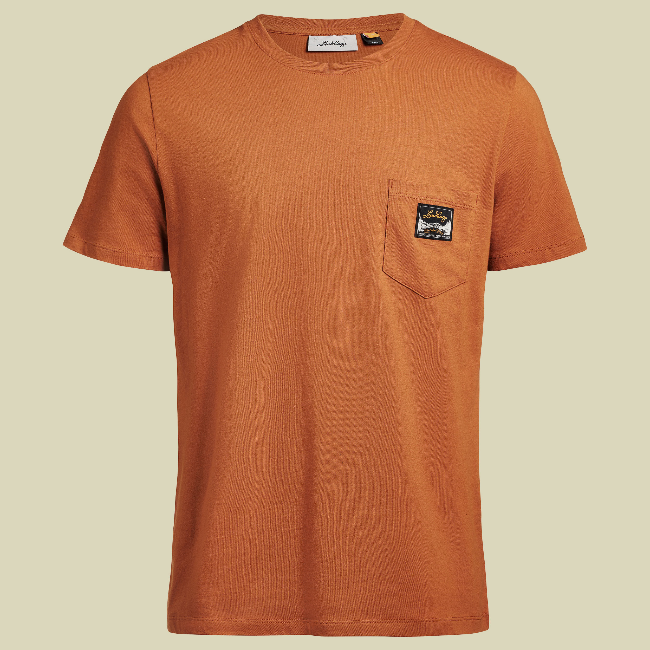 Knak Tee Men L braun - almond