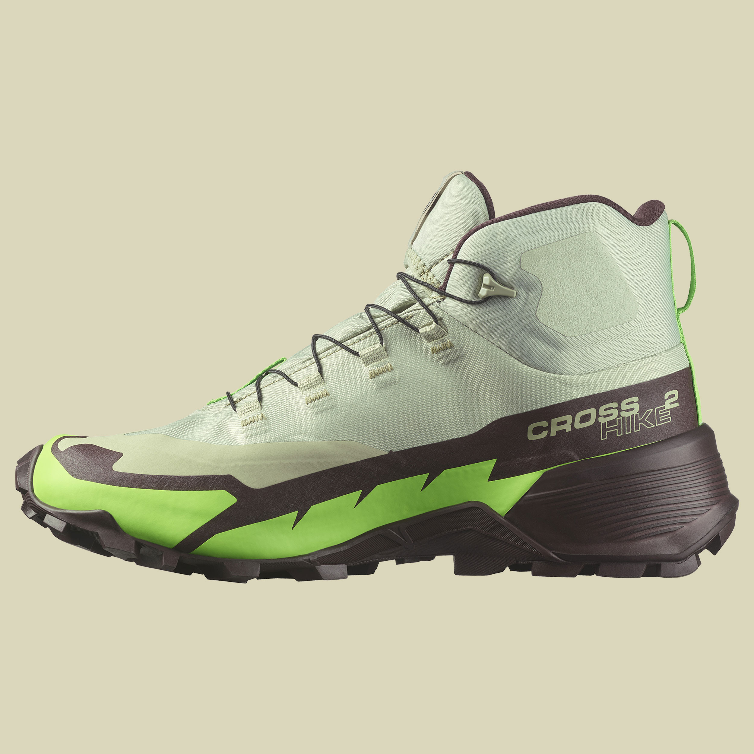 Cross Hike Mid GTX 2 Men Größe UK 11,5 Farbe desert sage/green gecko/chocolate plum