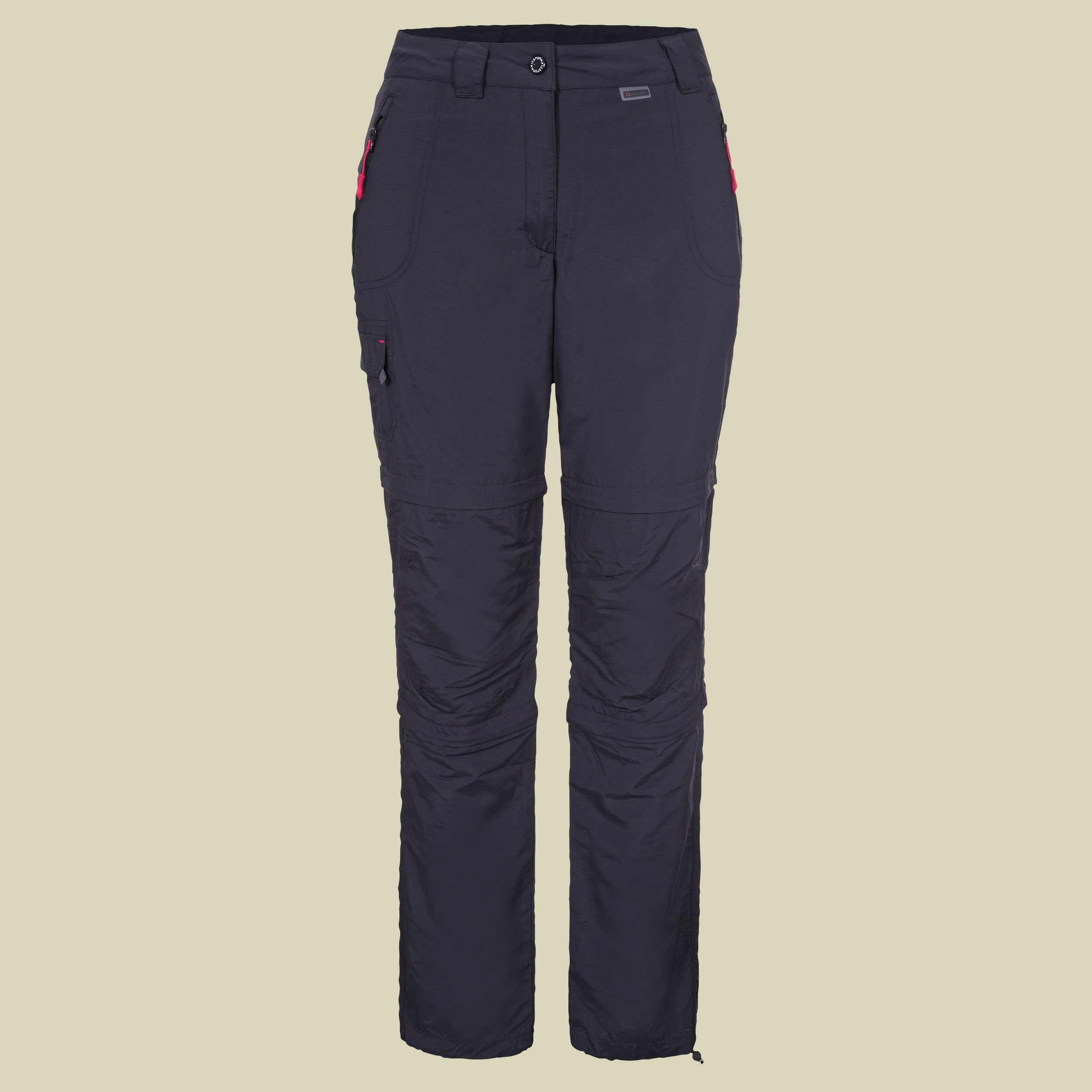 Solana Zip-Off trousers Women 54147 Größe 38 Farbe anthracite