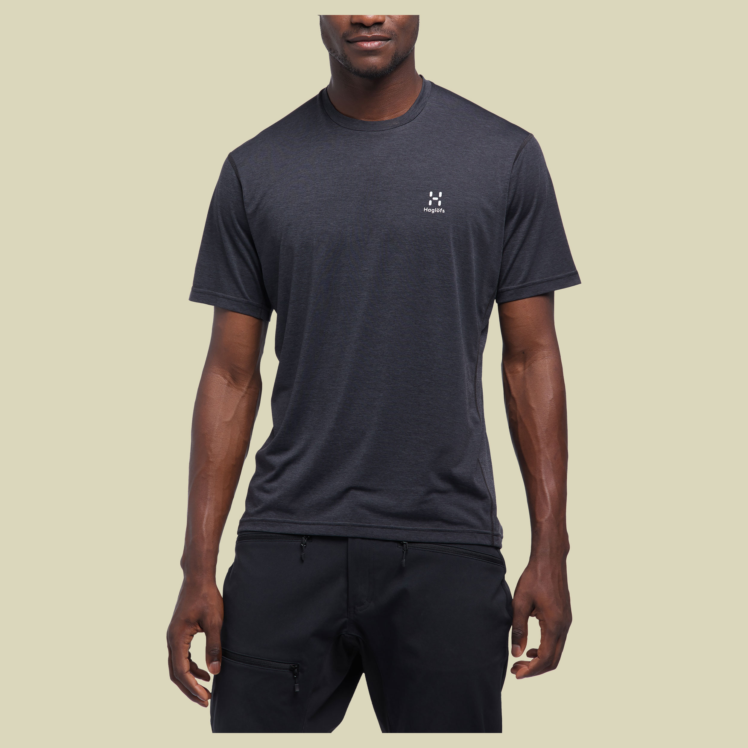 Ridge Tee Men schwarz XXL - true black