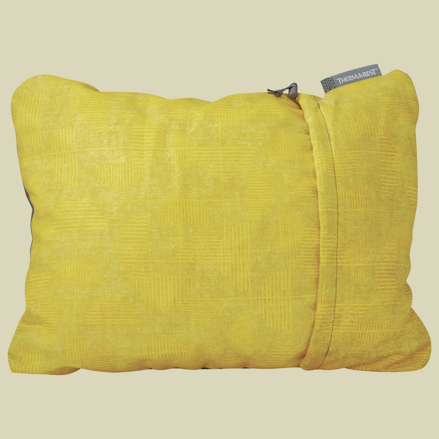 Compressible Pillow Größe medium Farbe yellow print