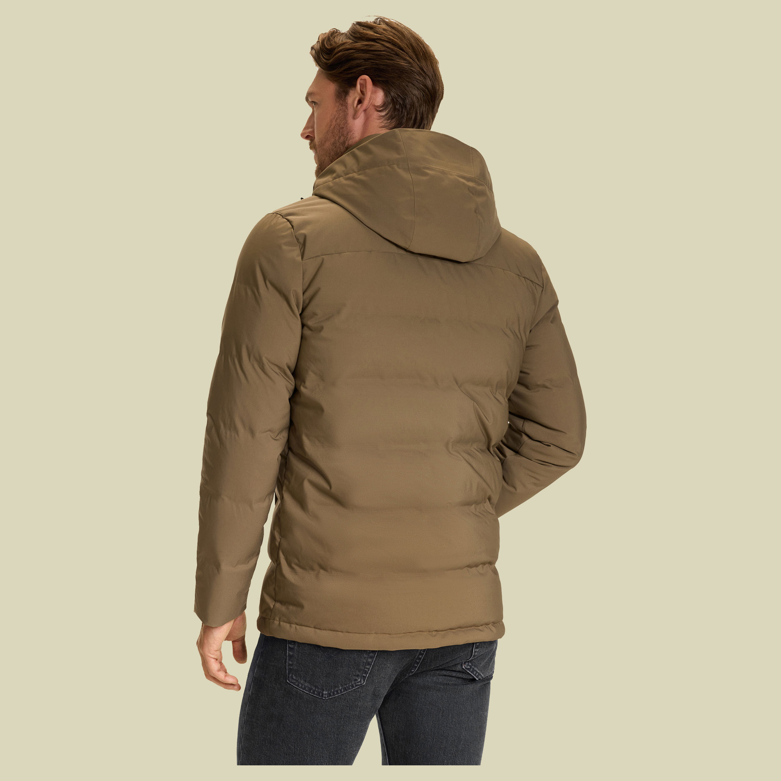 Akkarvik Bonded Down Jacket Men braun XL - capers