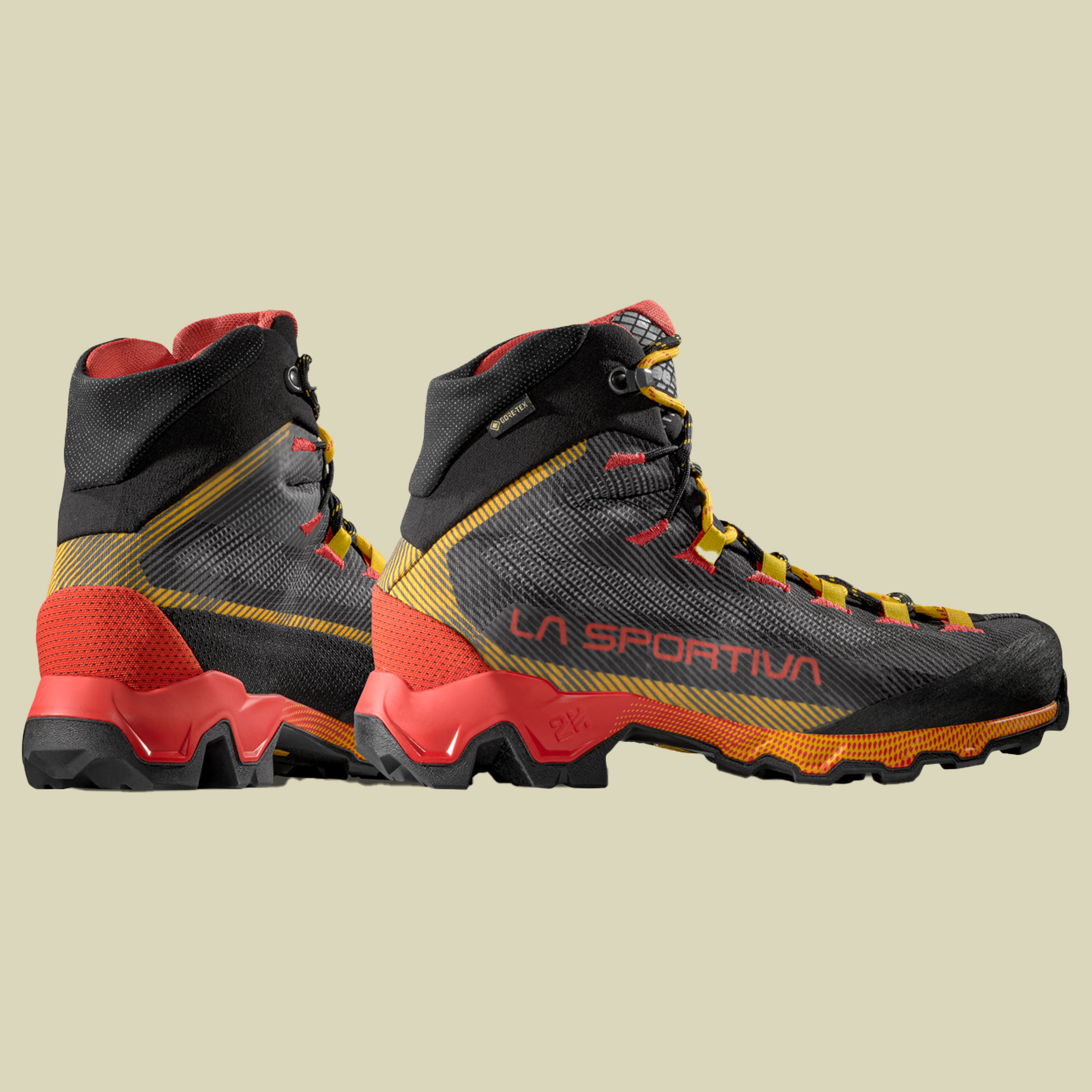 Aequilibrium Hike GTX Men 45 grau III - Farbe carbon/yellow