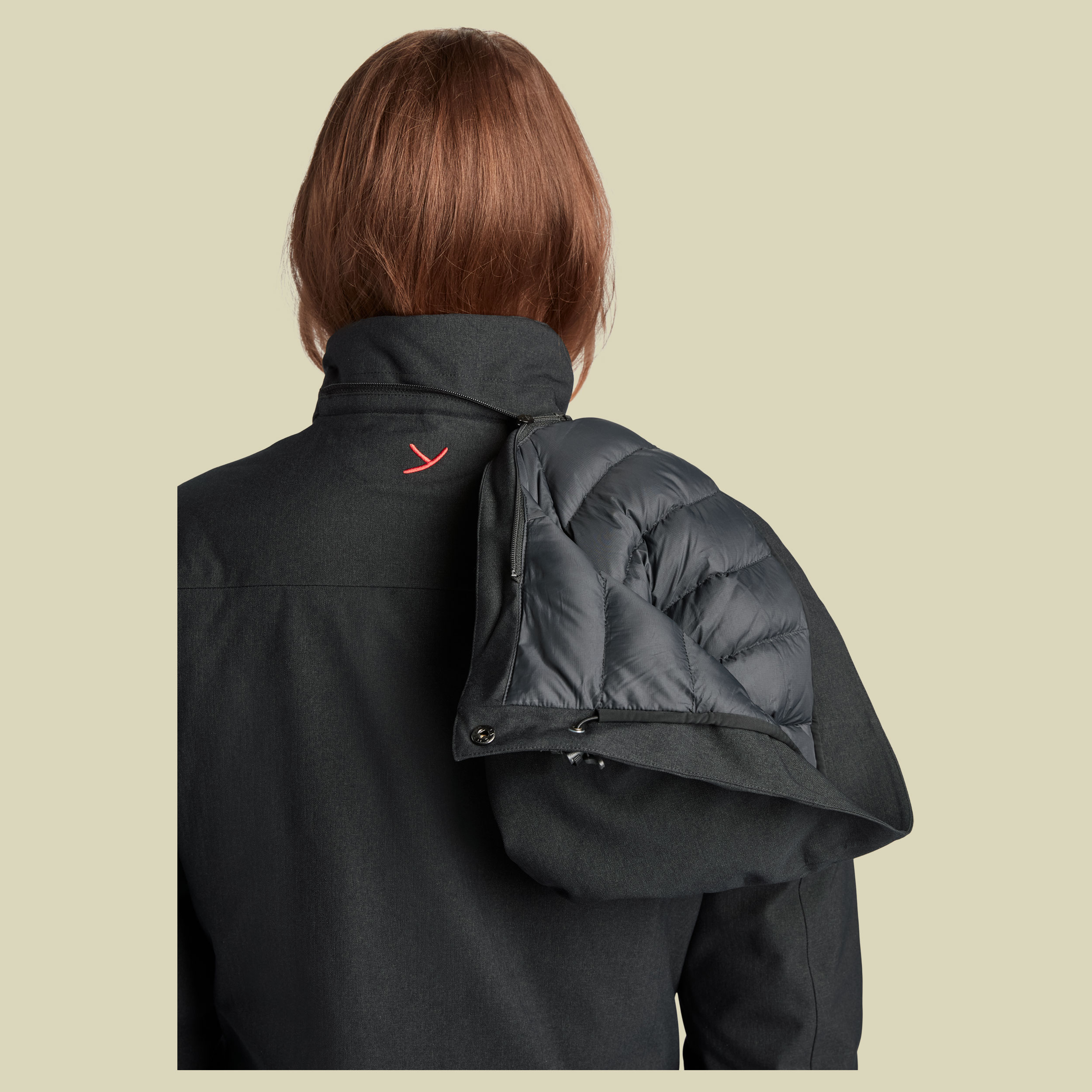 Tana Elegant Down Insulated Coat Women Größe S Farbe black