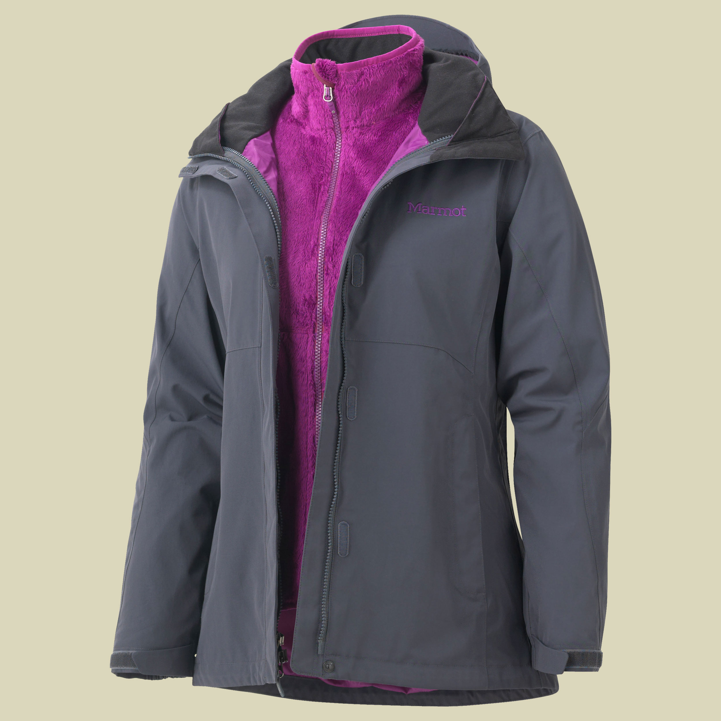 Cosset Component Jacket Women Größe M Farbe dark steel