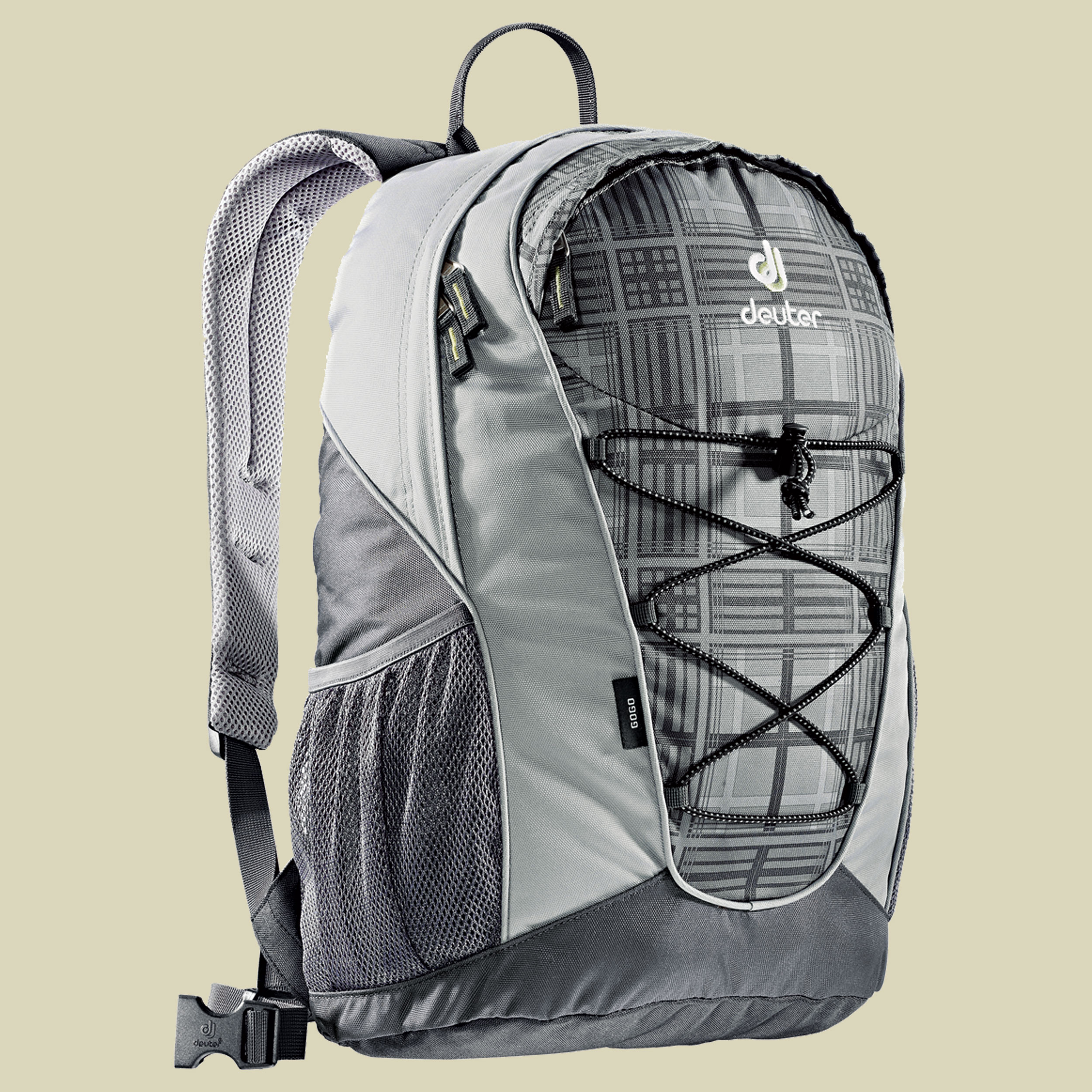Go Go Daypack Volumen 25 Liter Farbe ash check