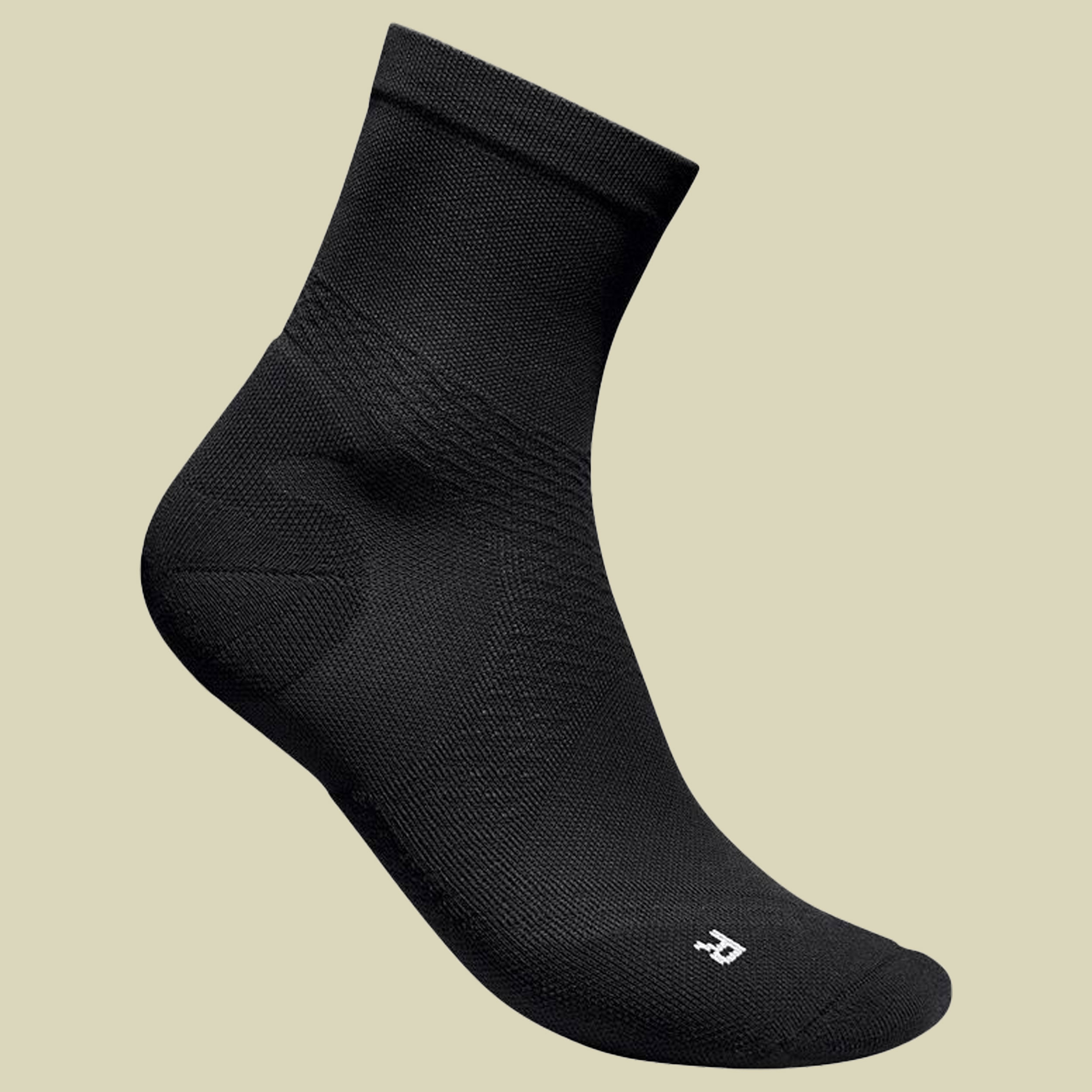 Run Ultralight Mid Cut Socks Women 41-43 schwarz -- black