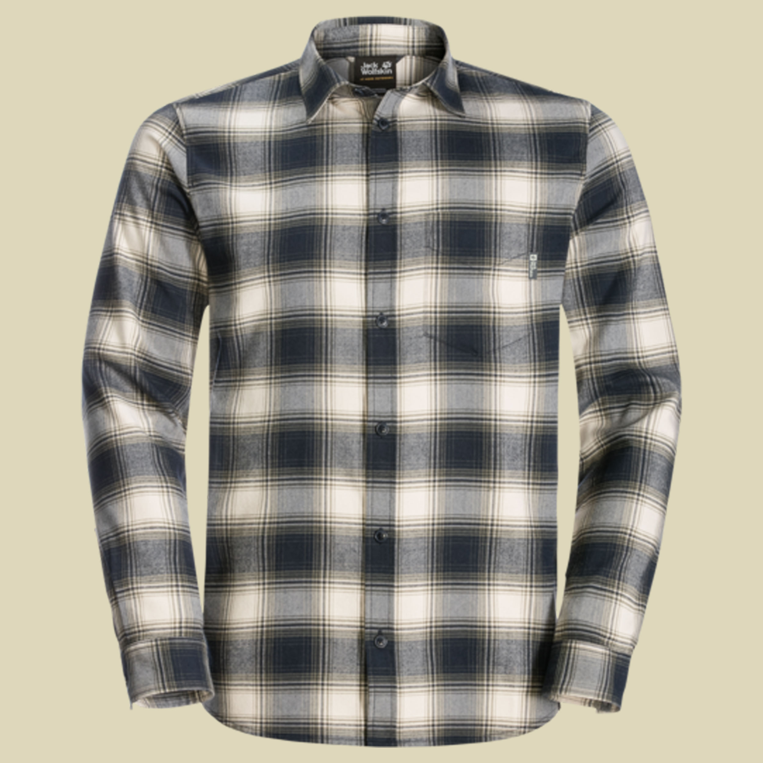 Wanderweg Shirt Men Größe M  Farbe night blue checks