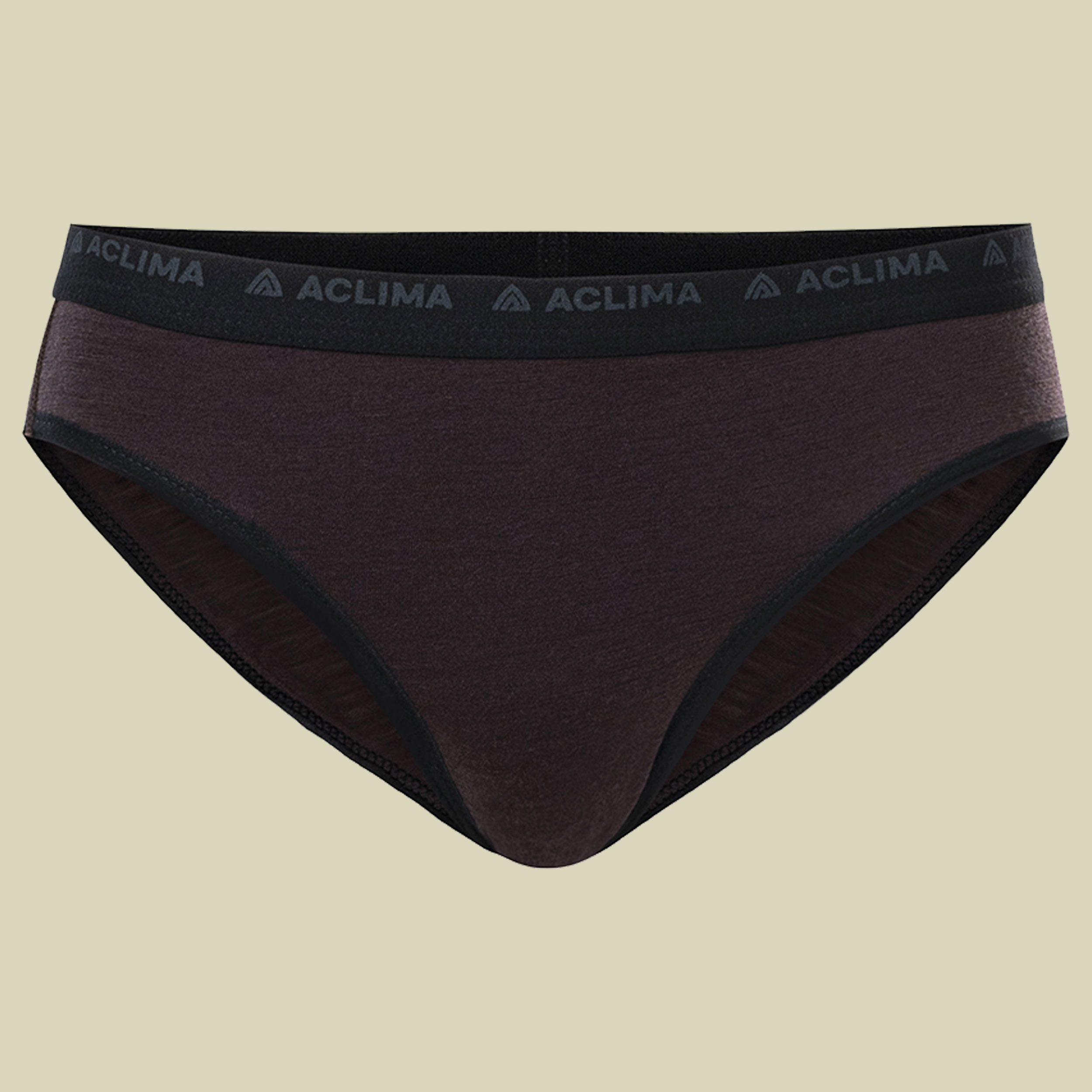 LightWool Briefs Women lila XL - chocolate plum