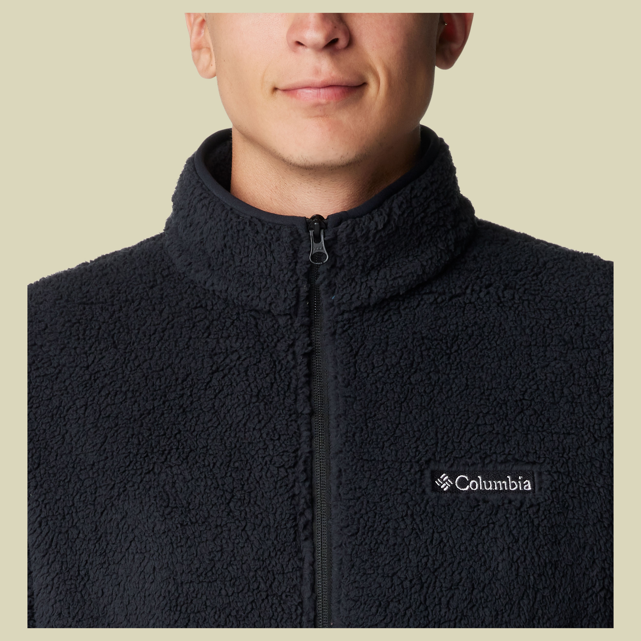 Rugged Ridge III Sherpa Full Zip Men Größe S Farbe black