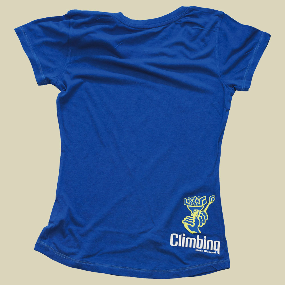 Climbing Tee Women's Größe L Farbe cobalt