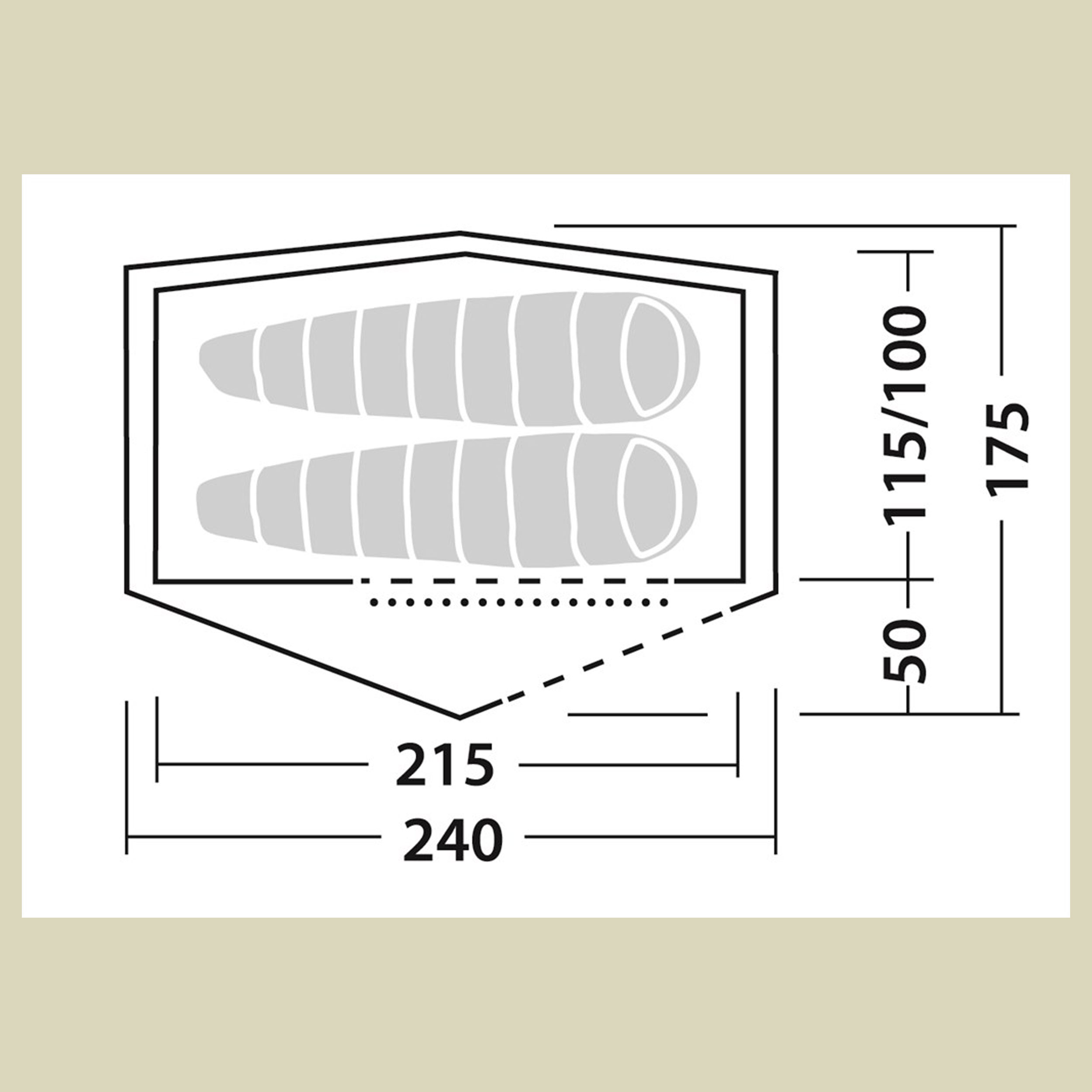 Starlight 2 Tunnelzelt 2 Personen