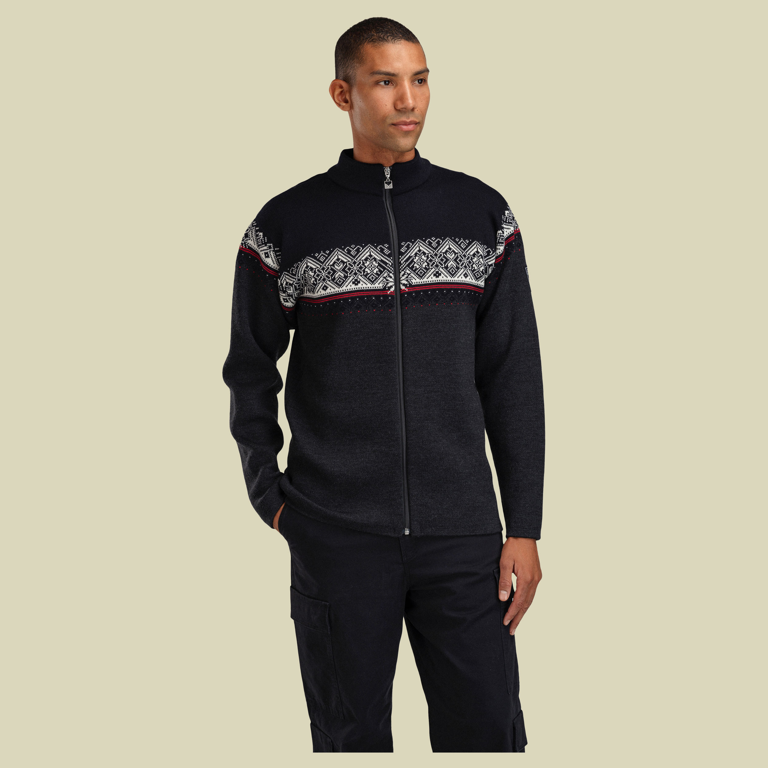 Moritz Masc Jacket Men XL blau - darkcharcoal black offwhite