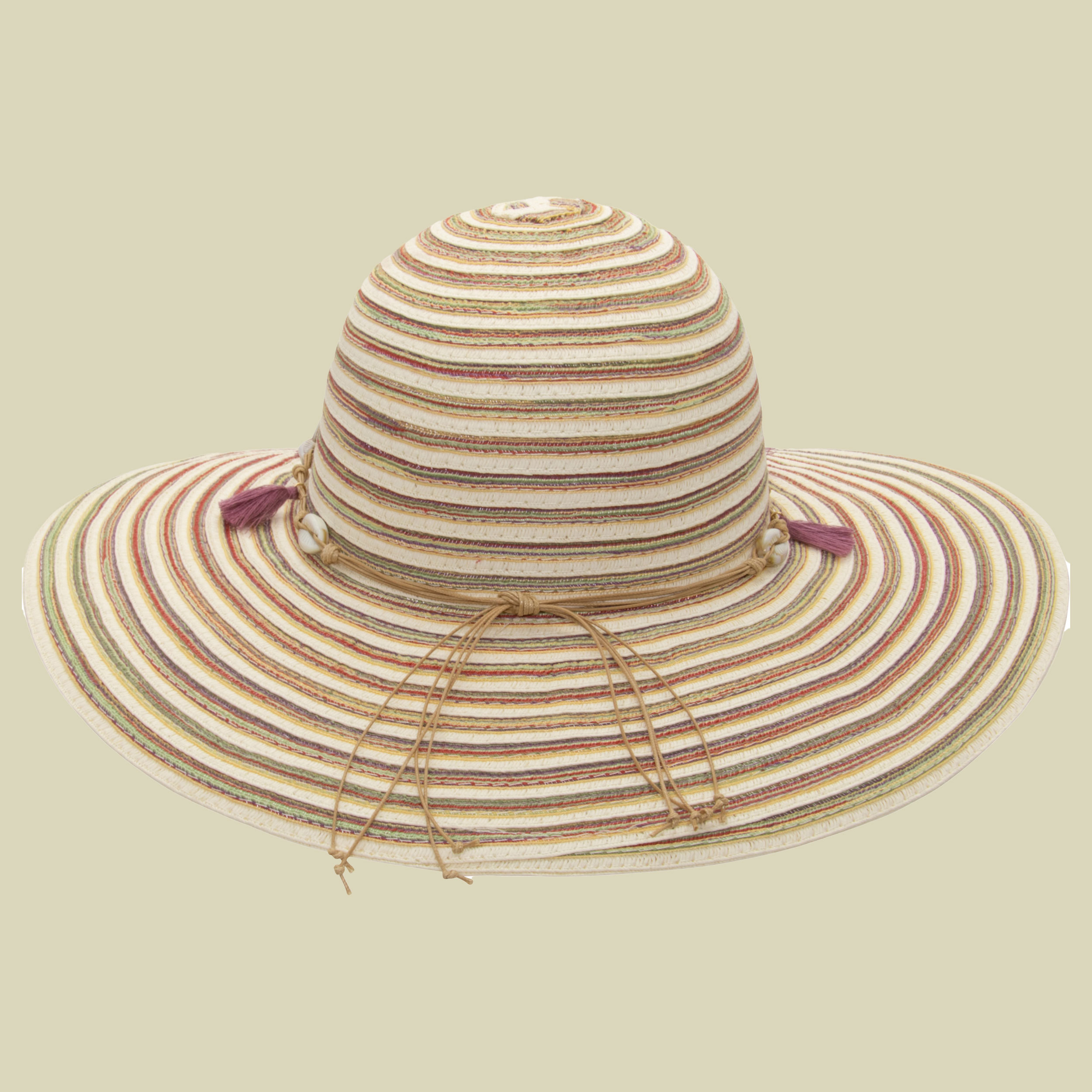 Santa Fe Hat S/M rot - red/green