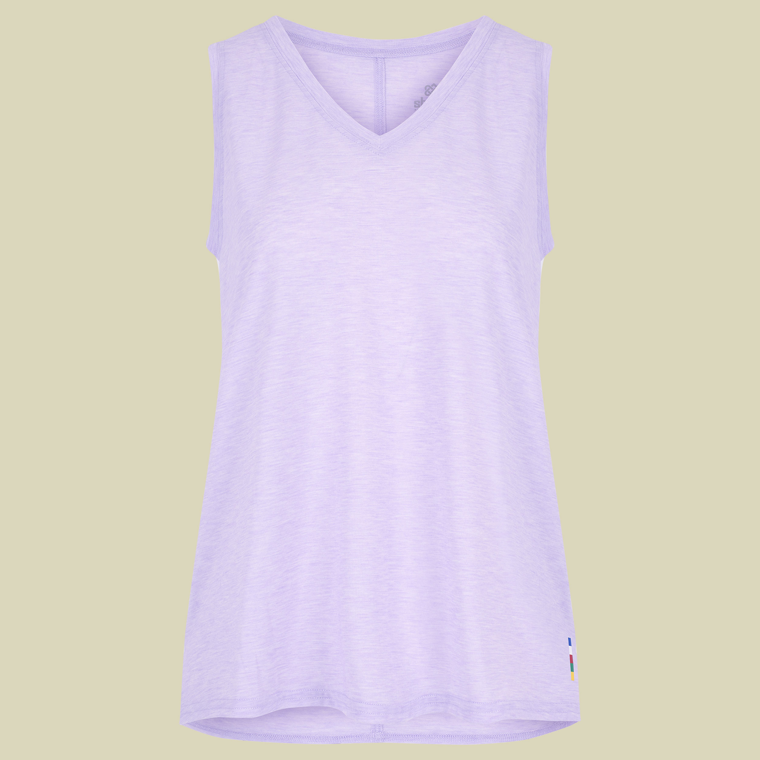 Asha v-neck tank women L grün - Farbe hydra