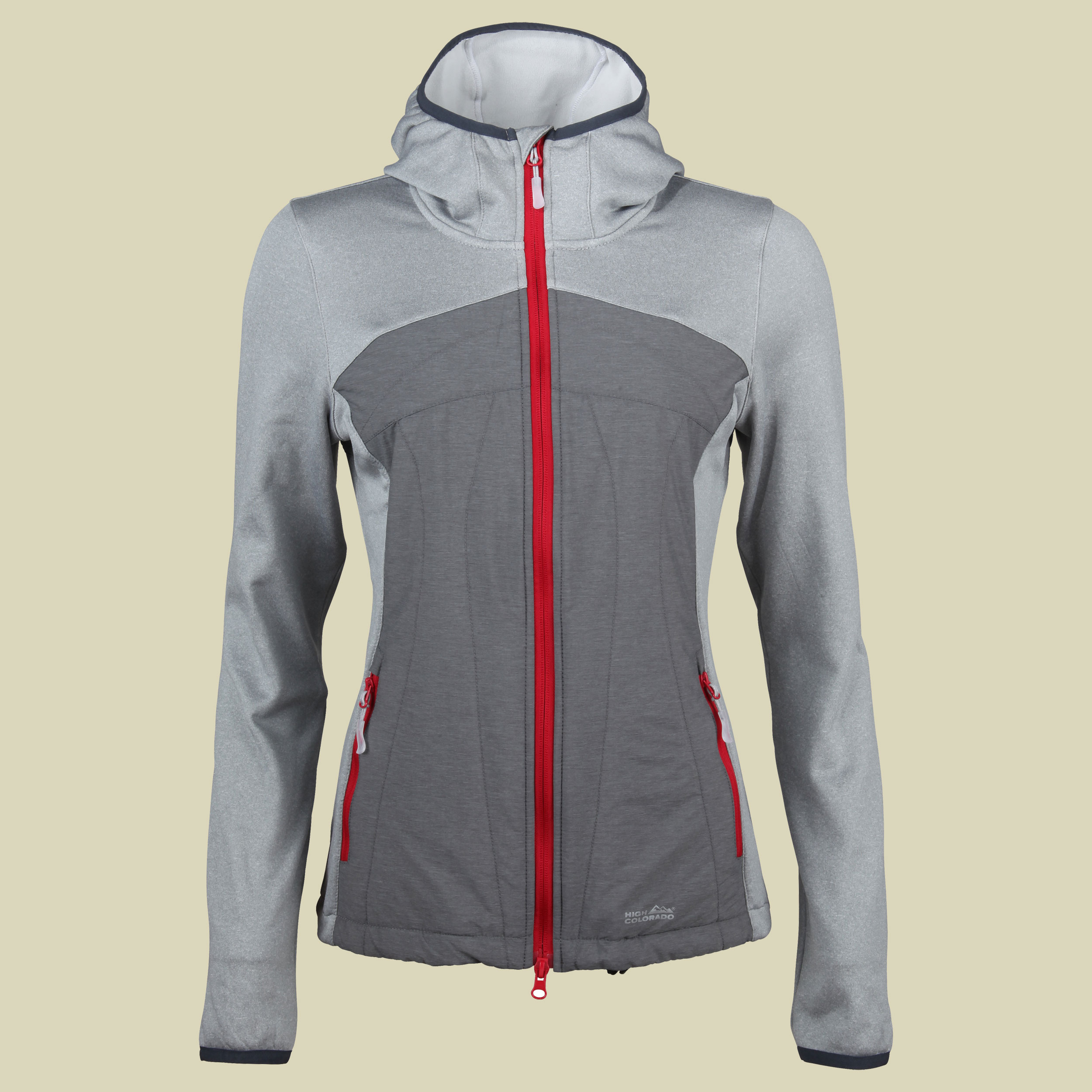 Matterhorn 2-L Hybridjacke Damen Größe 38 Farbe hellgrau 7001