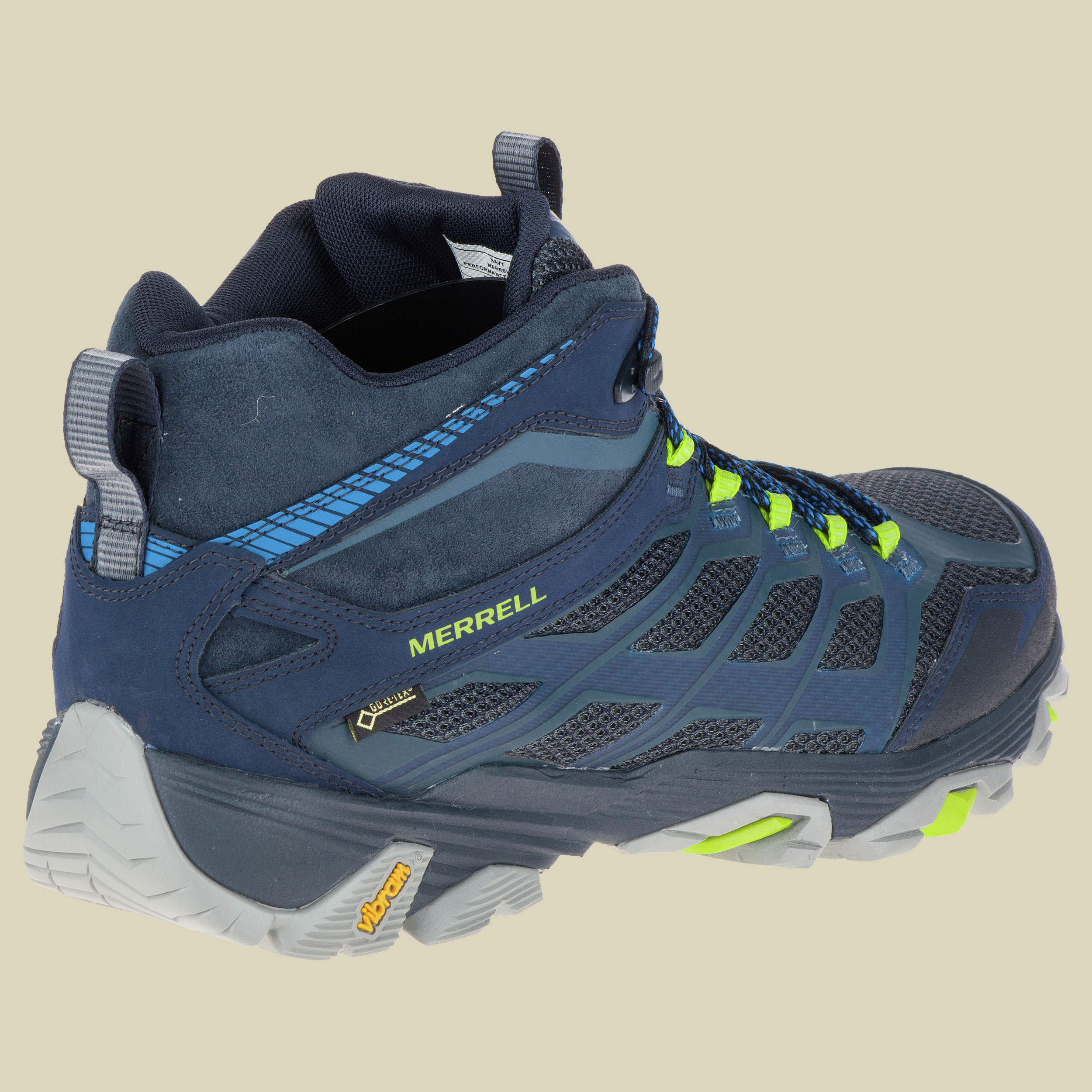 Moab FST Mid GTX Men Größe UK 7,5 Farbe navy