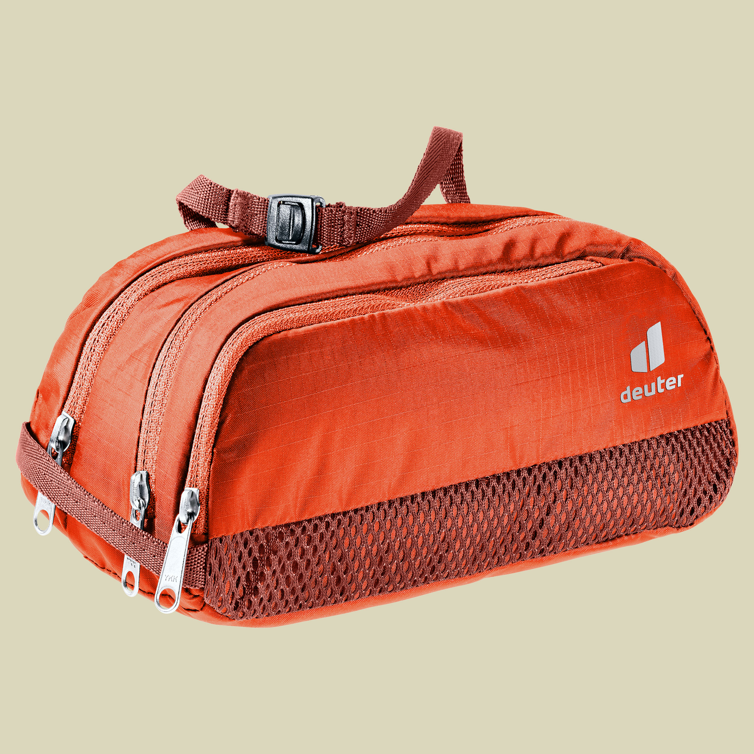 Wash Bag Tour III Volumen 2,0 Farbe papaya-redwood