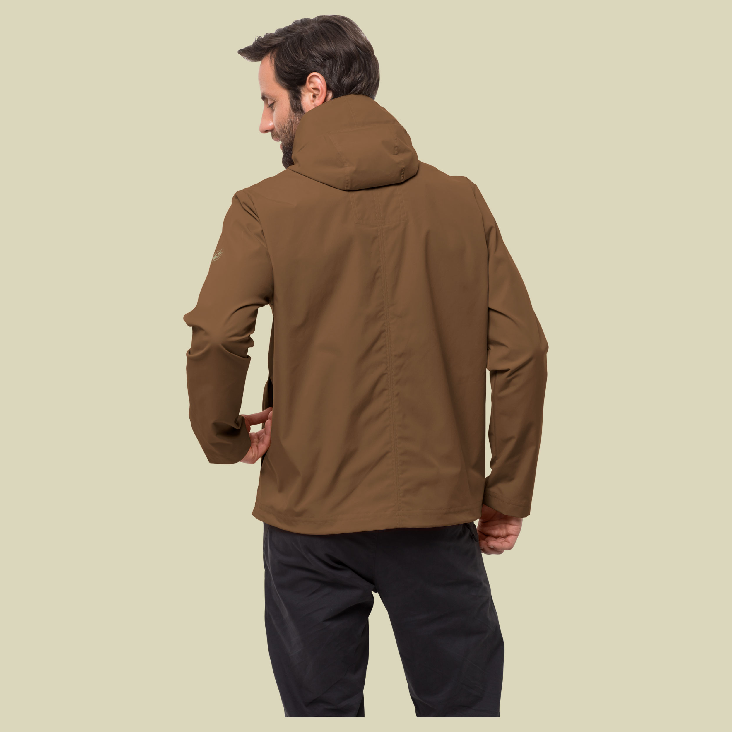 Summer StormJacket Men Größe M Farbe bark brown