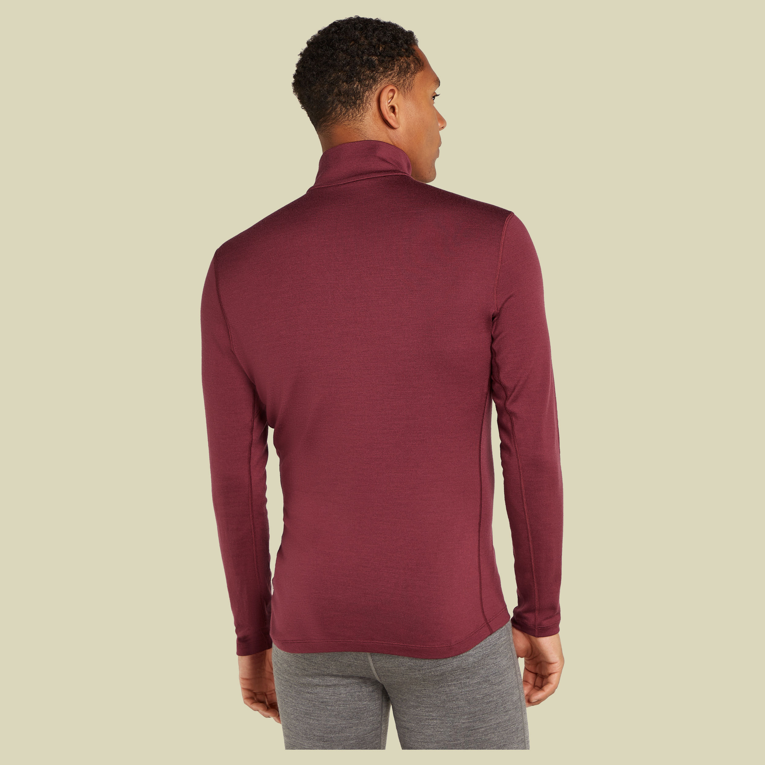 Tech LS Half Zip 260 Men braun XL - port