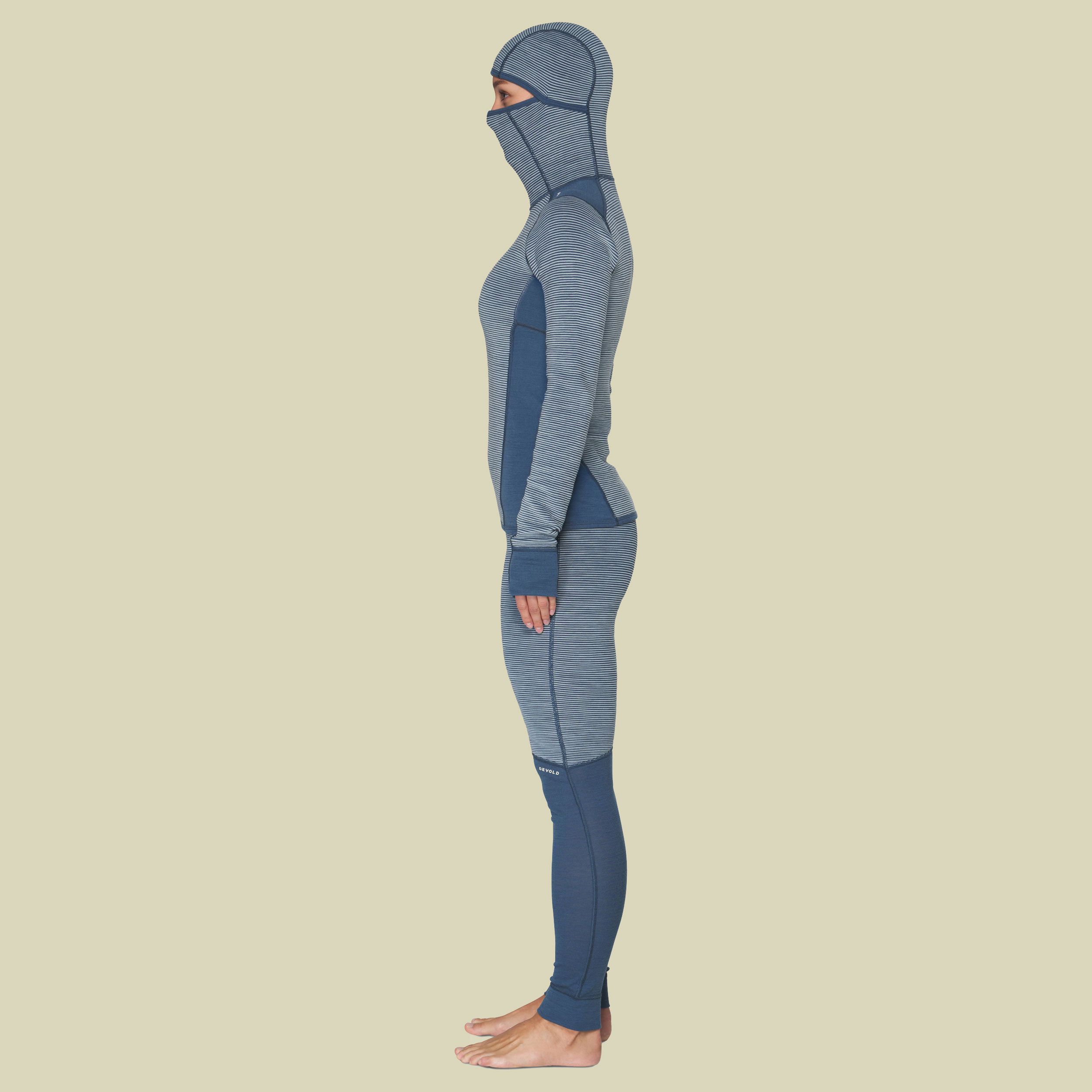 Reverso Merino Hoodie Woman S blau - dawn