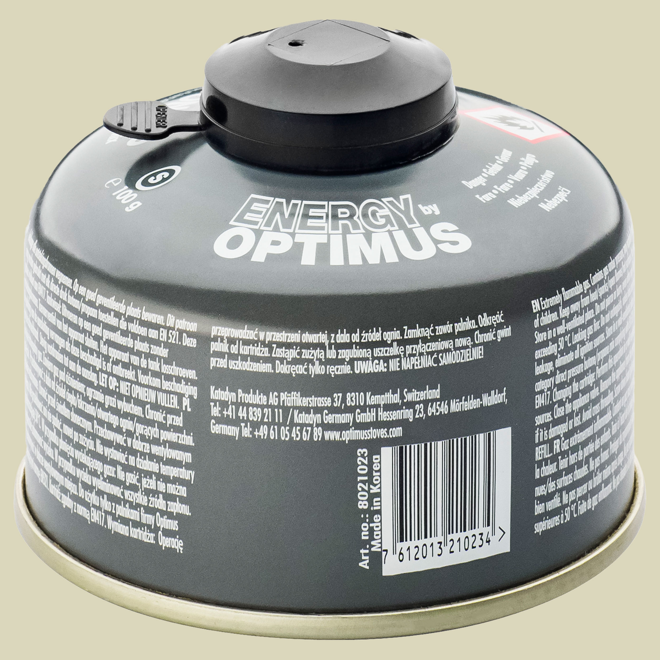 Optimus Gas 100g 4-Season Füllmenge 100g