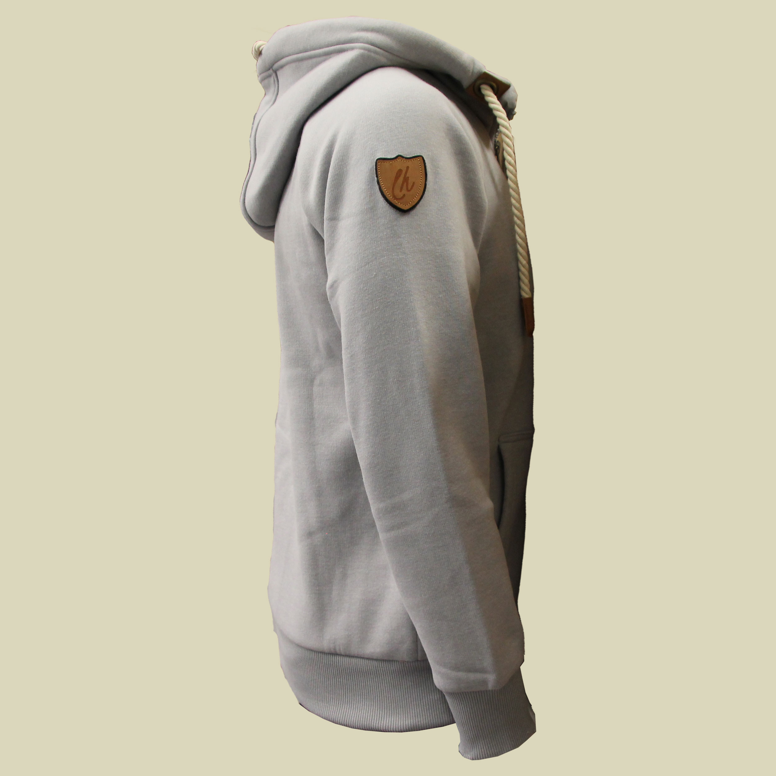 Sweatjacke Women Größe L  Farbe light grey
