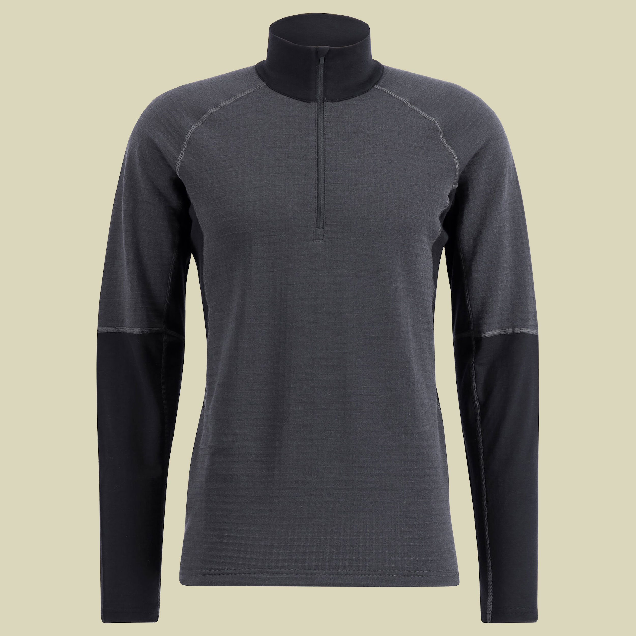 Prime Merino Half Zip Men Größe XL Farbe charcoal/black