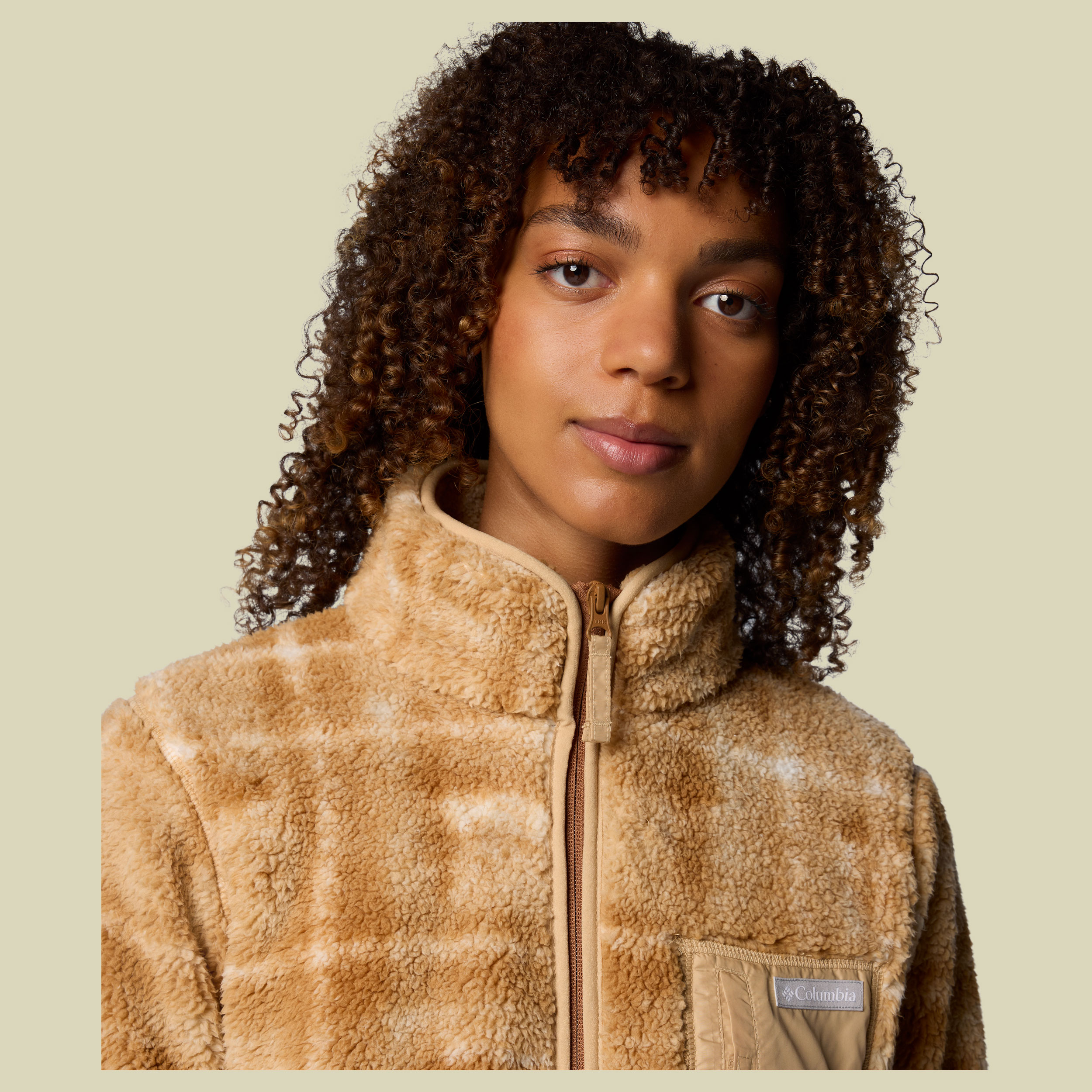 West Bend Print Full Zip II Women S grün - tea light, cozy quilt