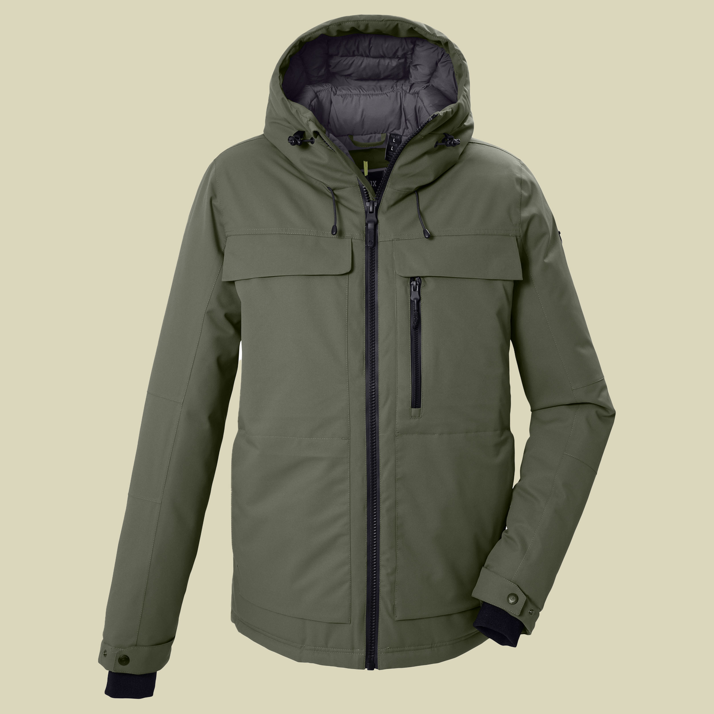 Funktionsjacke mit Kapuze Men XL oliv