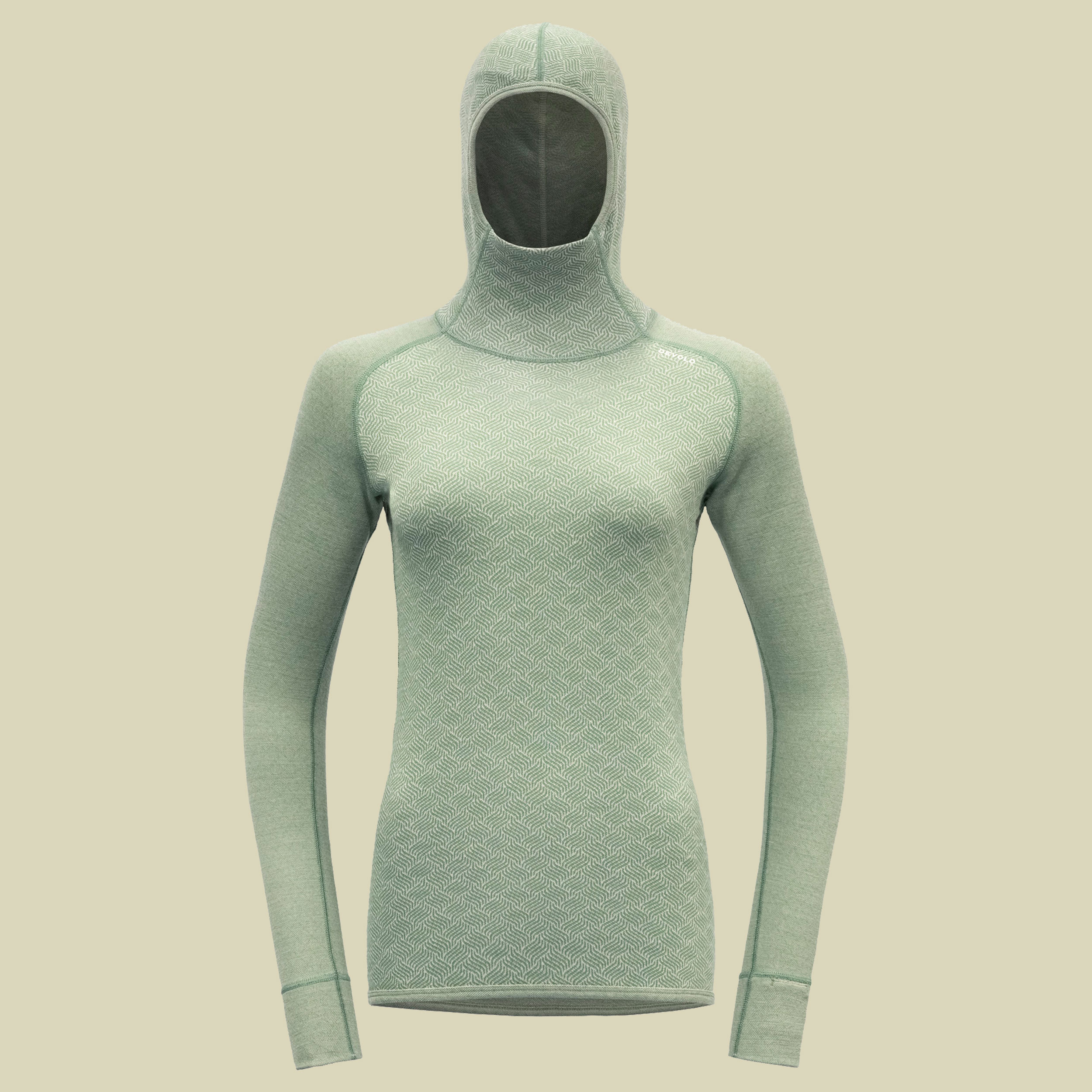 Kvitegga Merino 230 Hoodie Woman Größe L  Farbe raw white