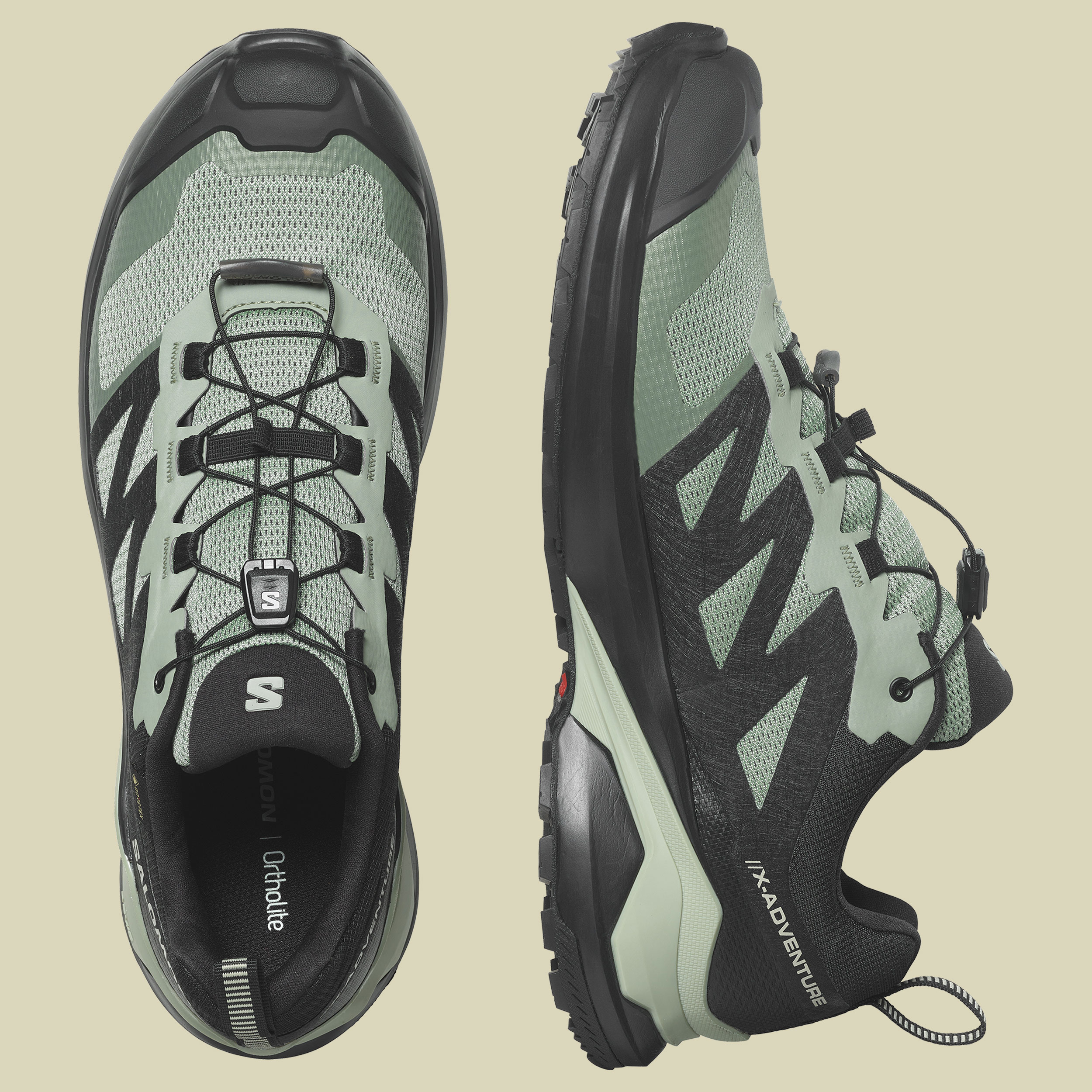 X-Adventure GTX Men Größe UK 10,5 Farbe lilypad/black/desert sage