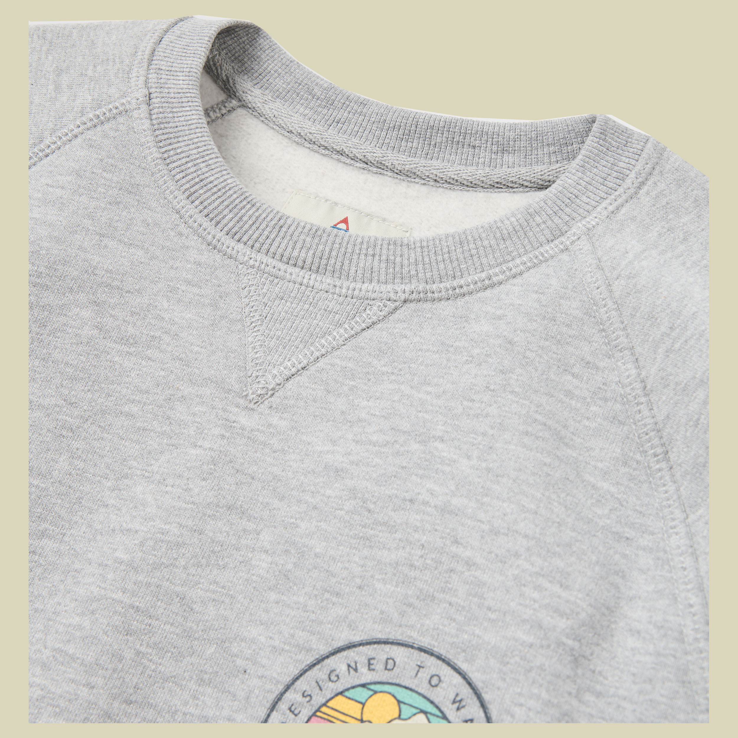 Odyssey  Organic Cotton Sweatshirt Men XL grau - mid grey marl