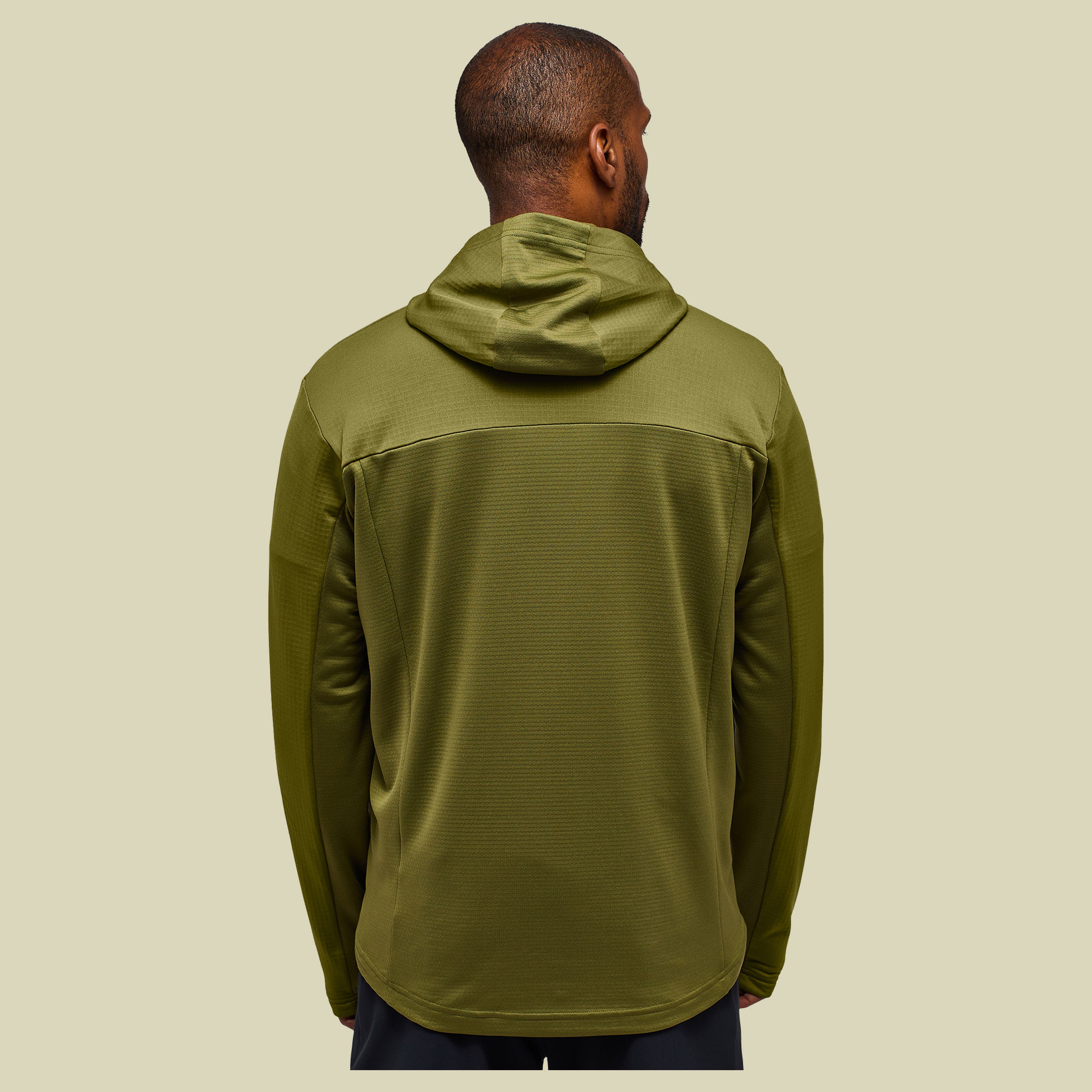 Lark Mid Hood Men Größe XL Farbe olive green