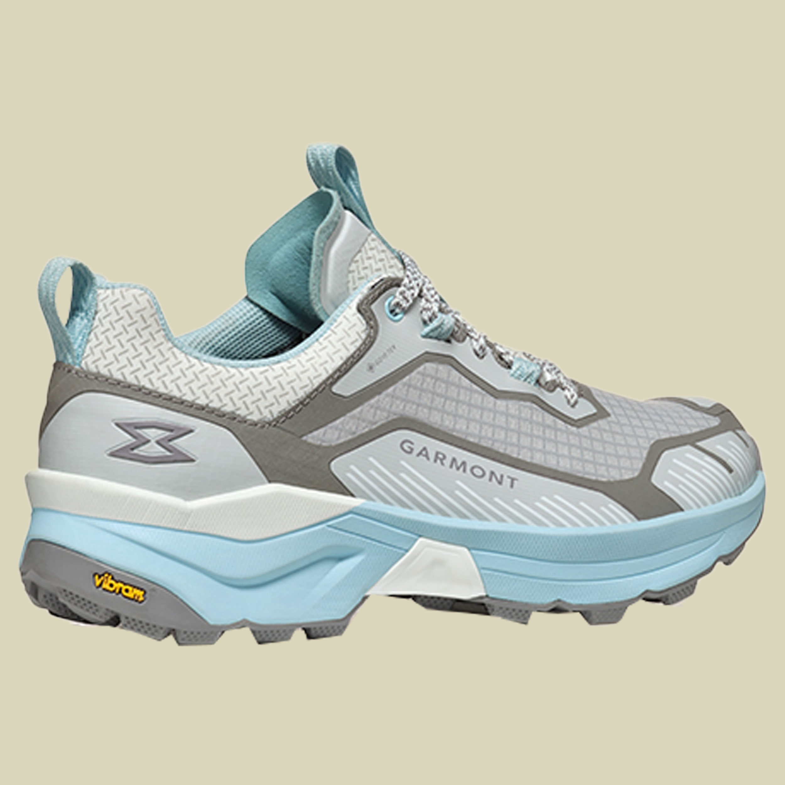 9.81 Engage GTX Women UK 7 grau - vapor grey/corydalis blue