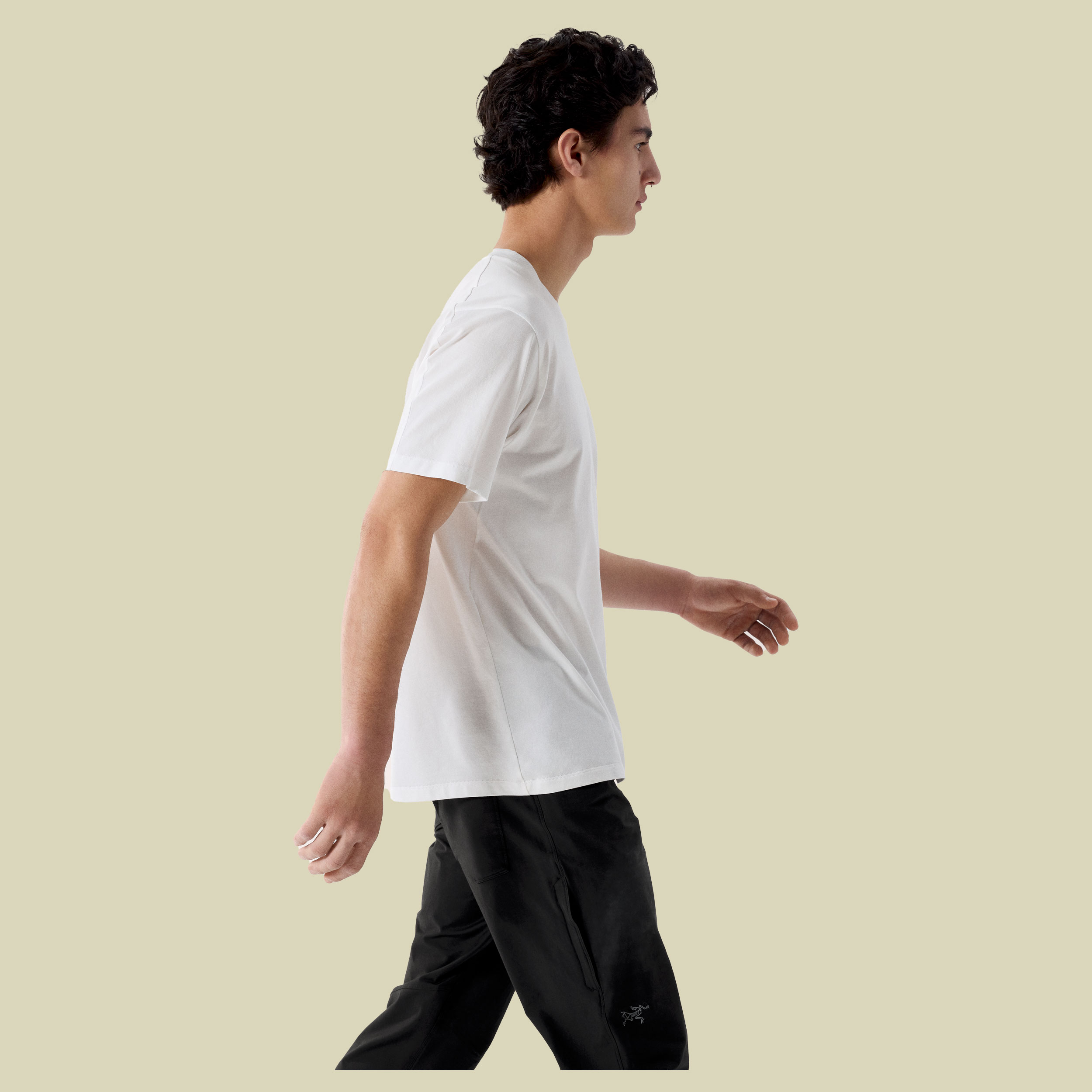 Kragg SL Cotton Bird Word SS Men XL weiß- white light /black