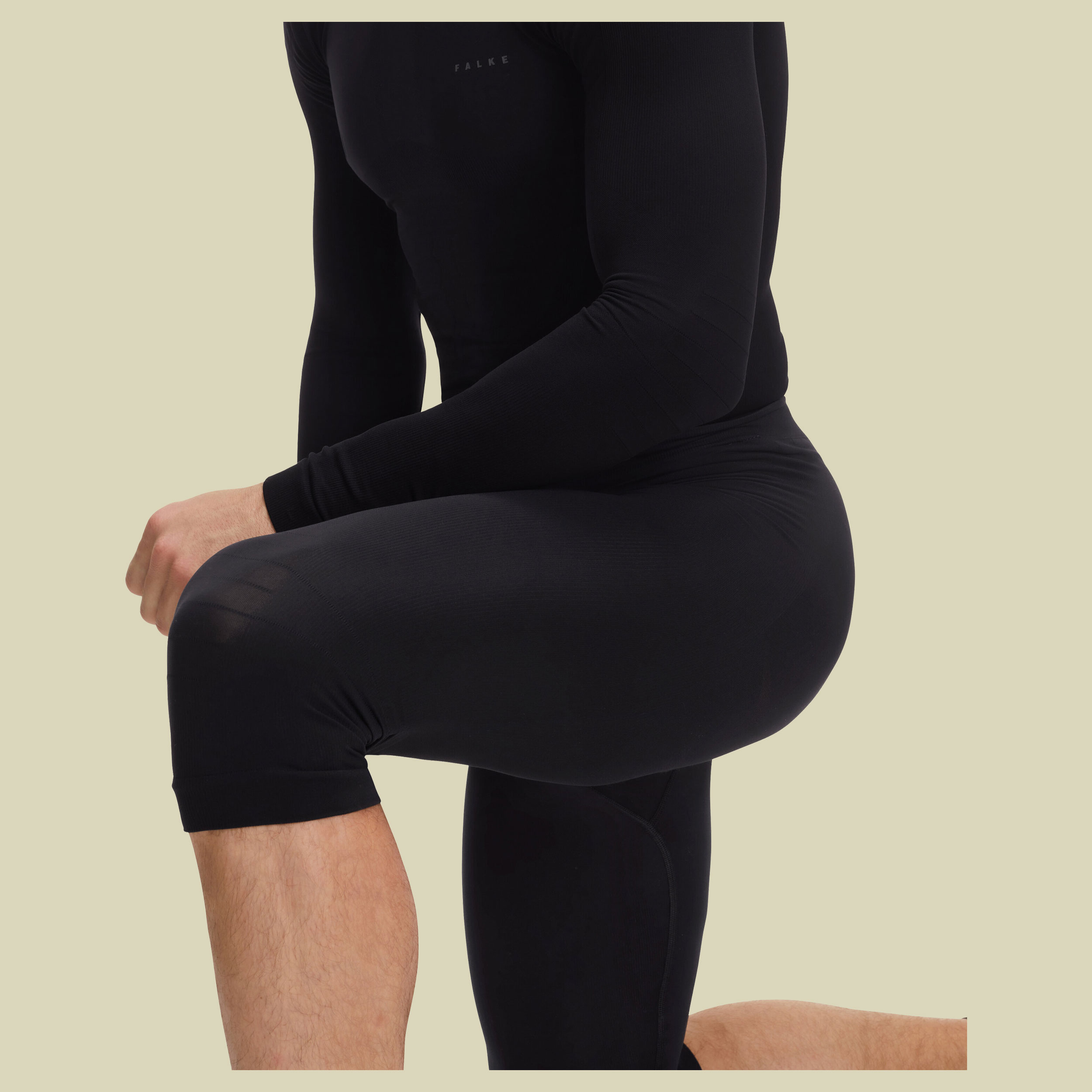 W 3/4 Tights Men  Größe L Farbe black