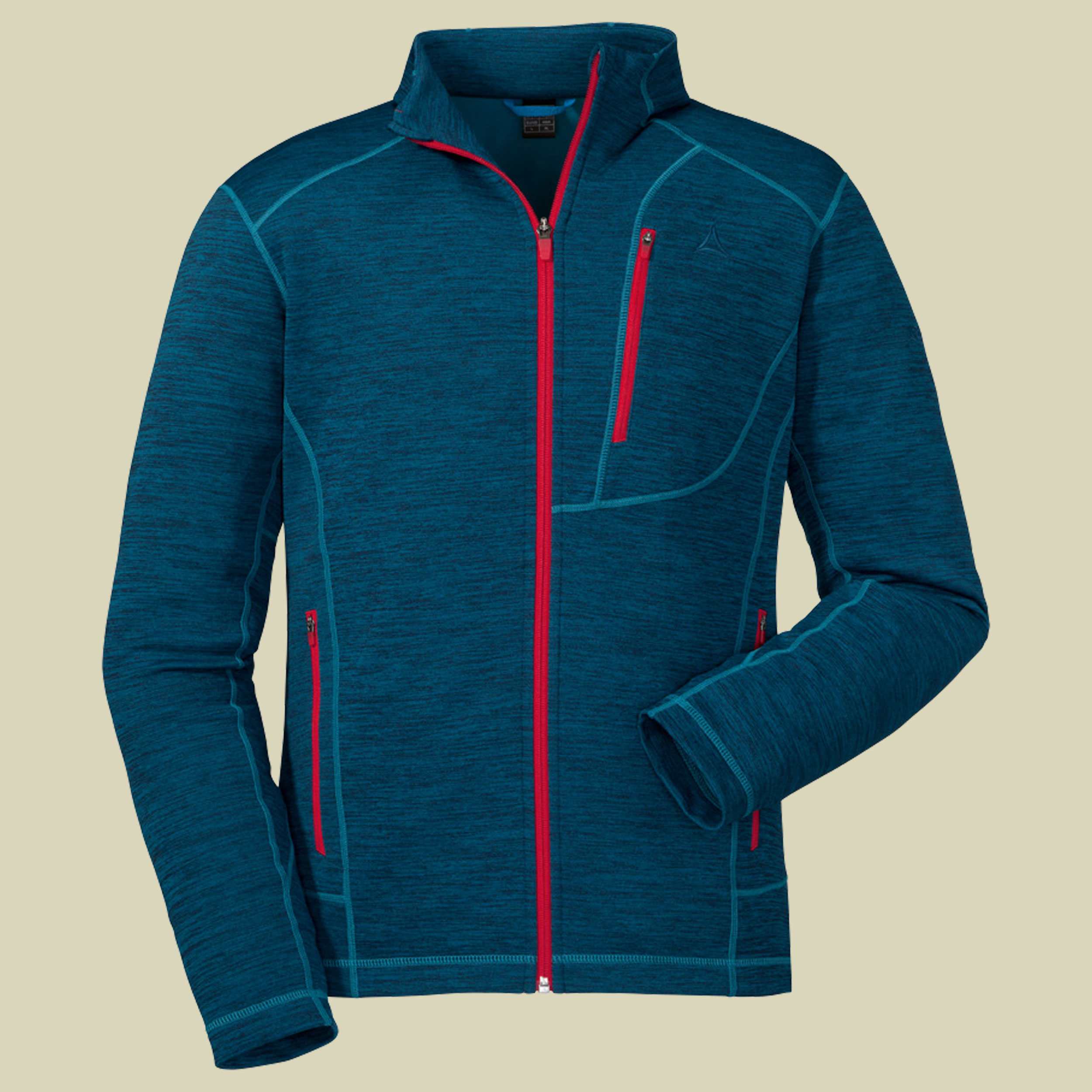 Fleece Jacket Monaco1 Men Größe 50 Farbe lyons blue