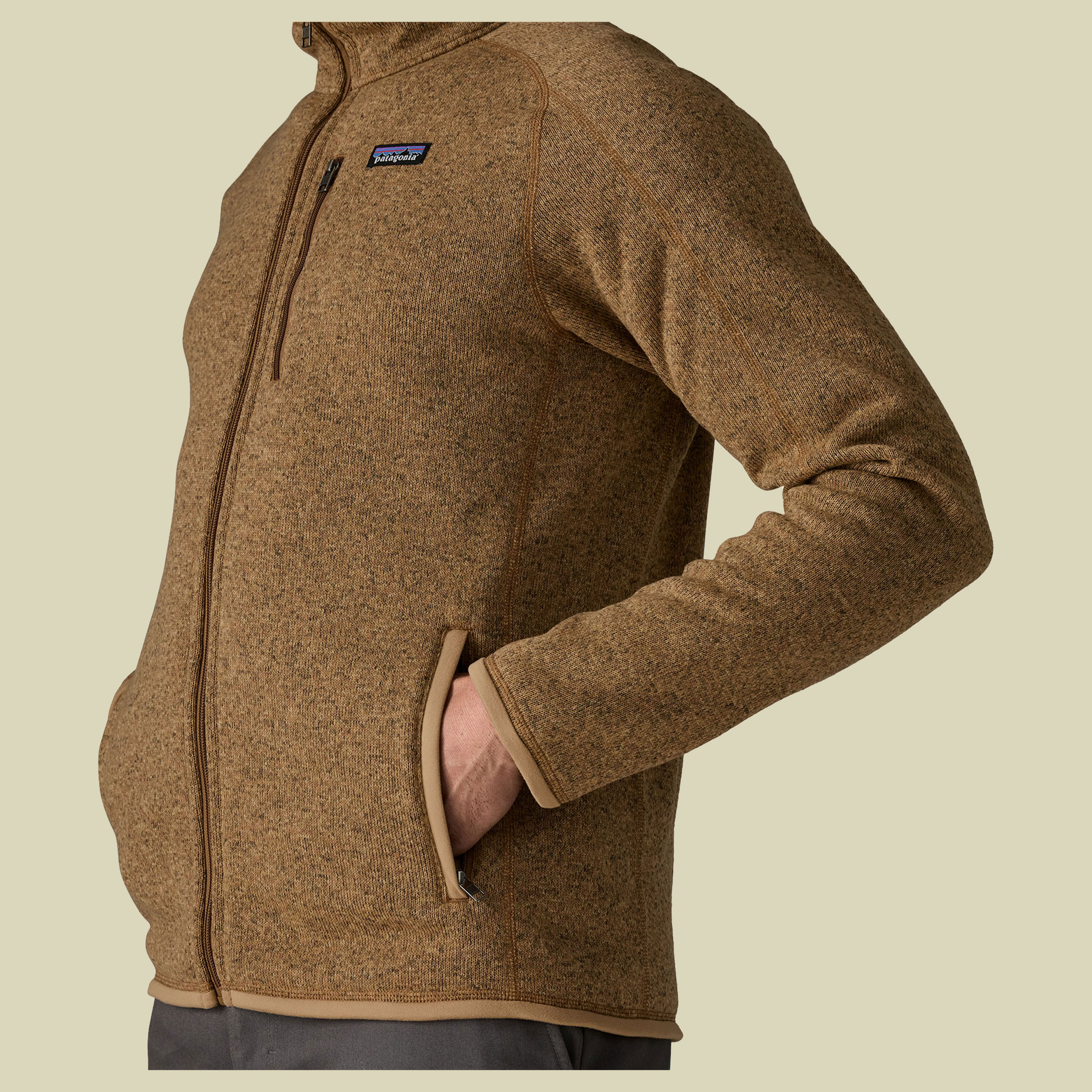 Better Sweater Jacket Men braun XXL - grayling brown