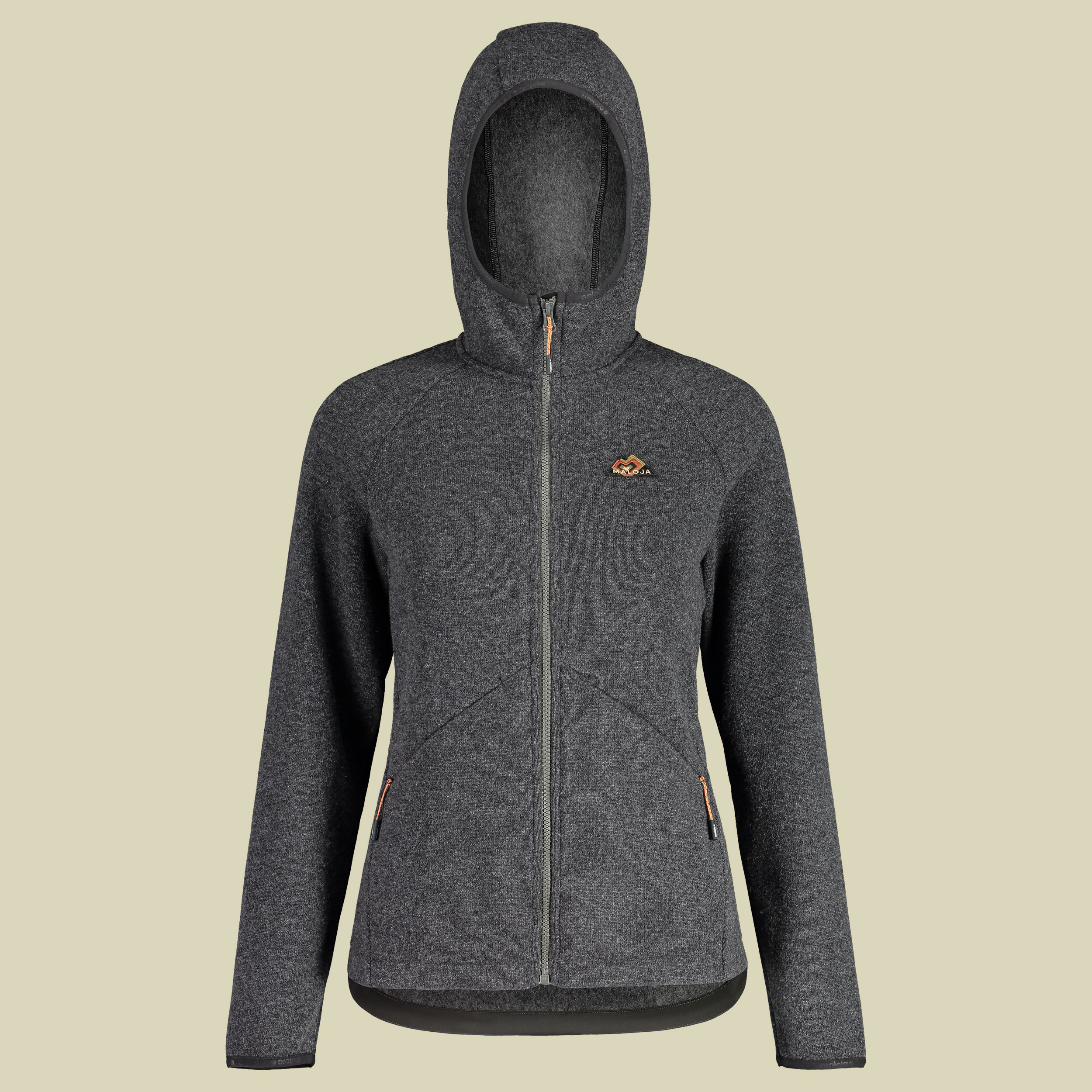 TshogduiM. Woolsweat Jacket Women Größe M  Farbe charcoal