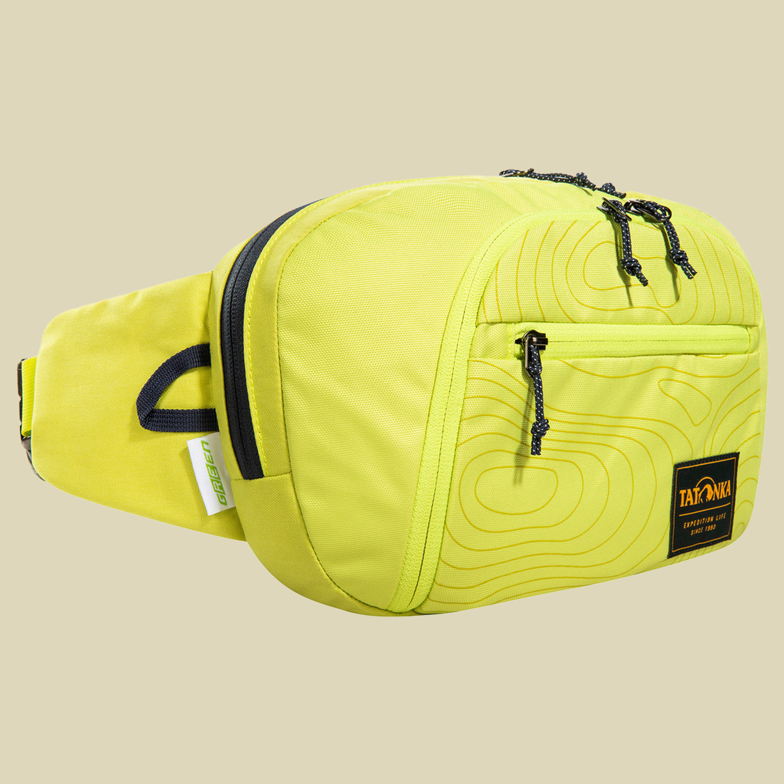 Hip Sling Pack Volumen 5 Farbe lime curve