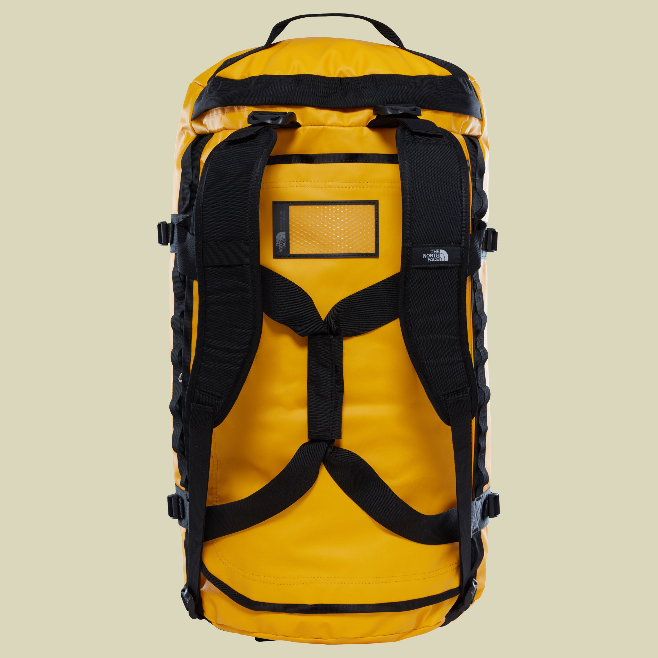 Base Camp Duffel L Volumen 95 Farbe Summit Gold/TNF Black